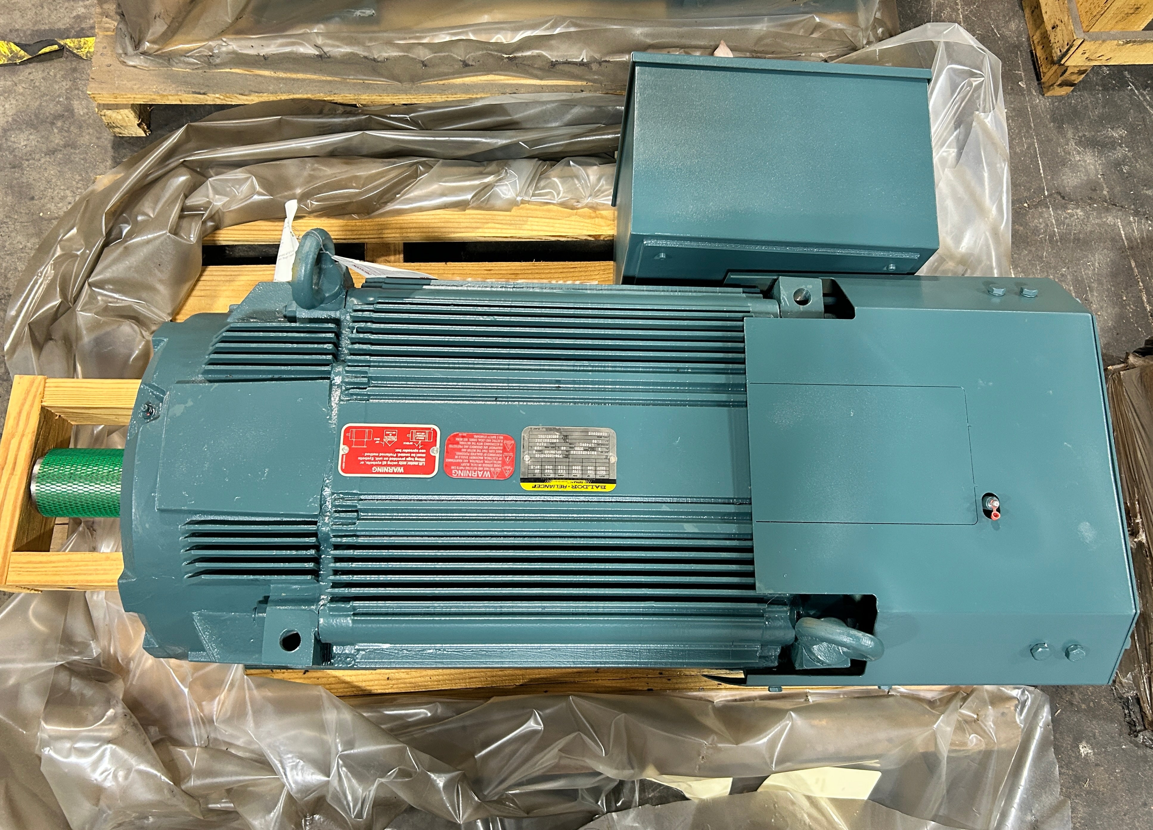 ABB Baldor Reliance 100HP Inverter Duty AC Motor F36-A000-0142 TEFC 460V 3PH RPM