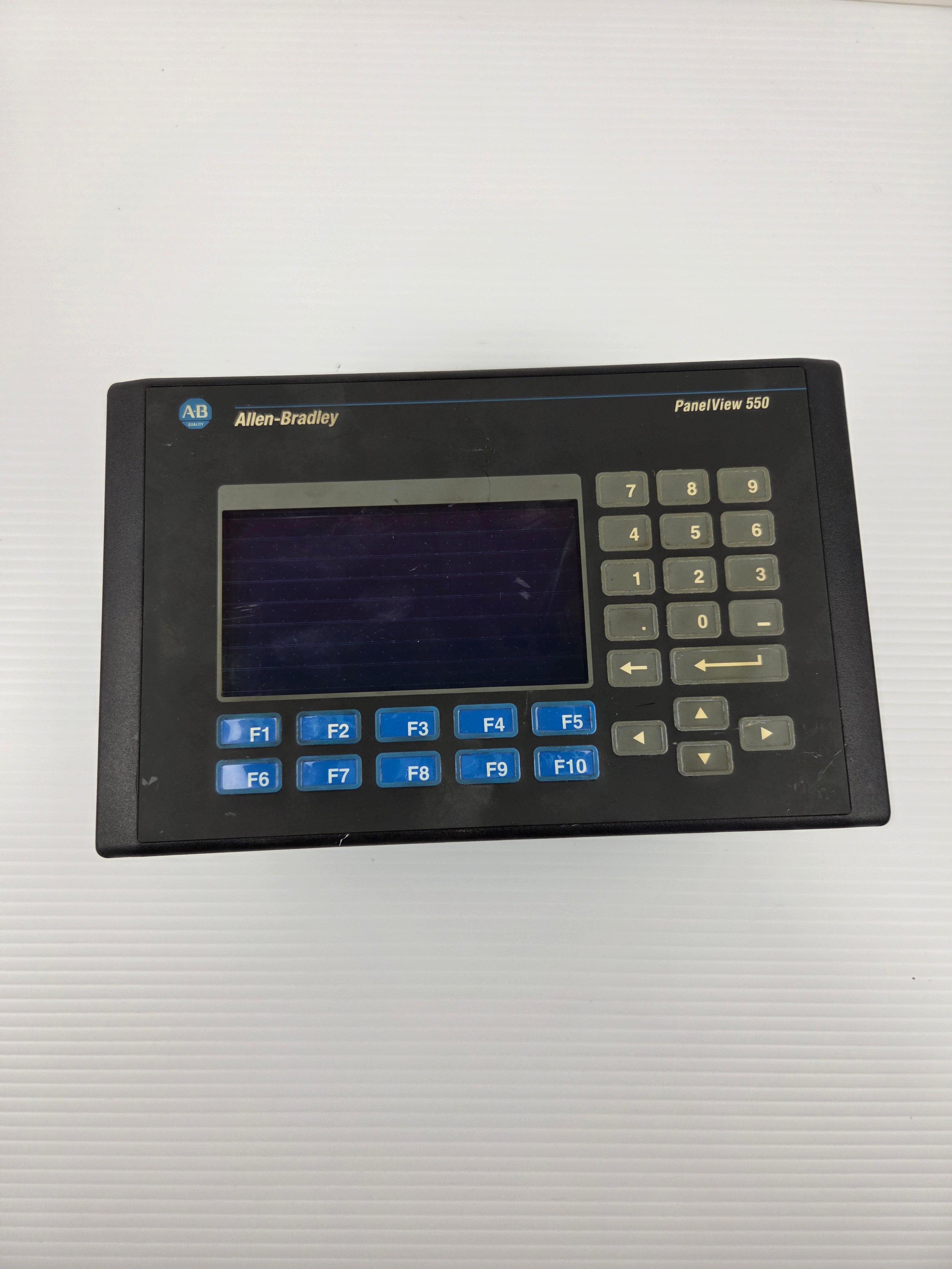 Allen-Bradley 2711-B5A2 PanelView 550 HMI Operator Terminal Series F 100-240VAC