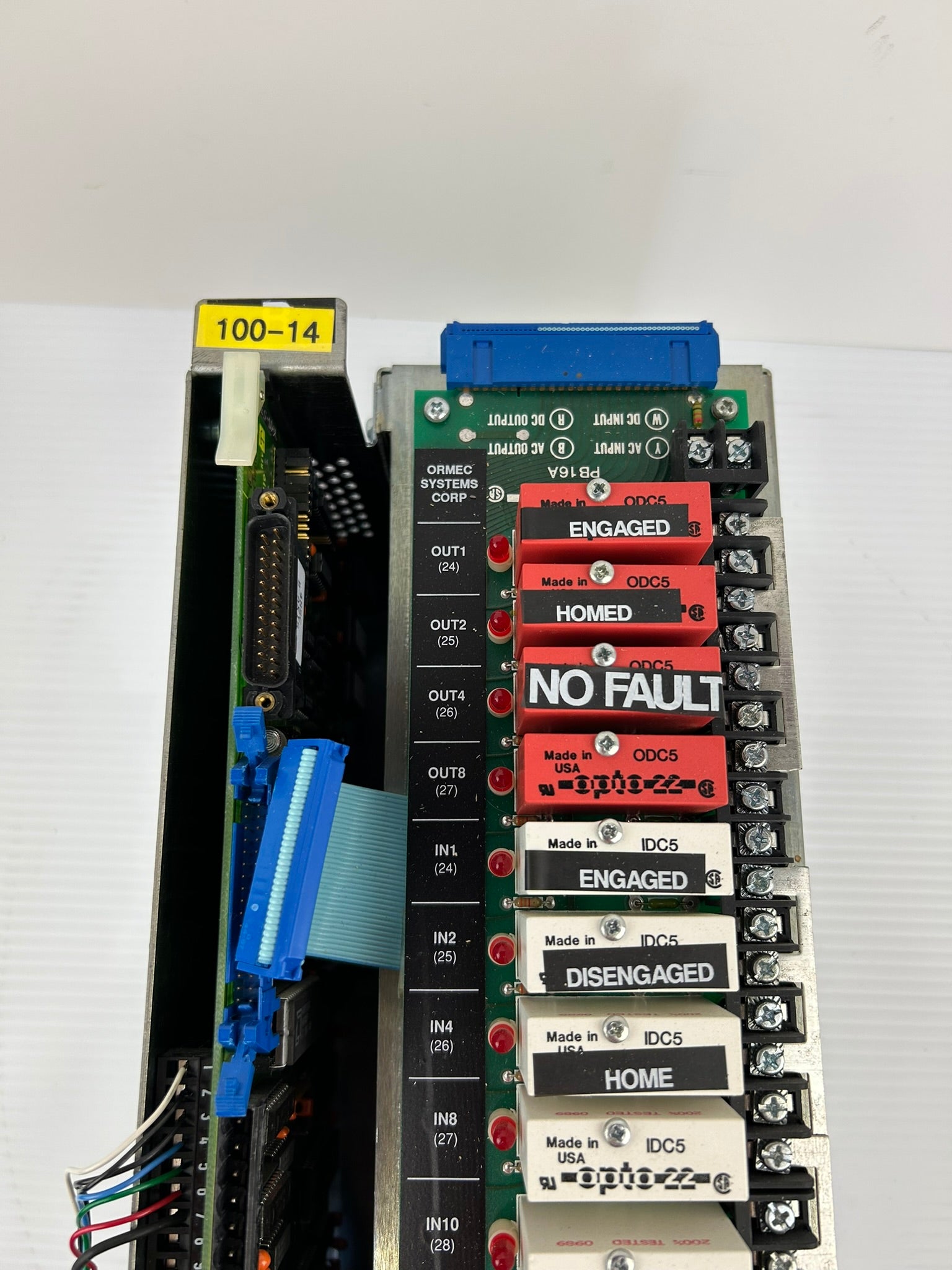 Ormec PMC-200D Servo Drive Module PCB008F Circuit Board & IDC-5 ODC-5 Relays 12