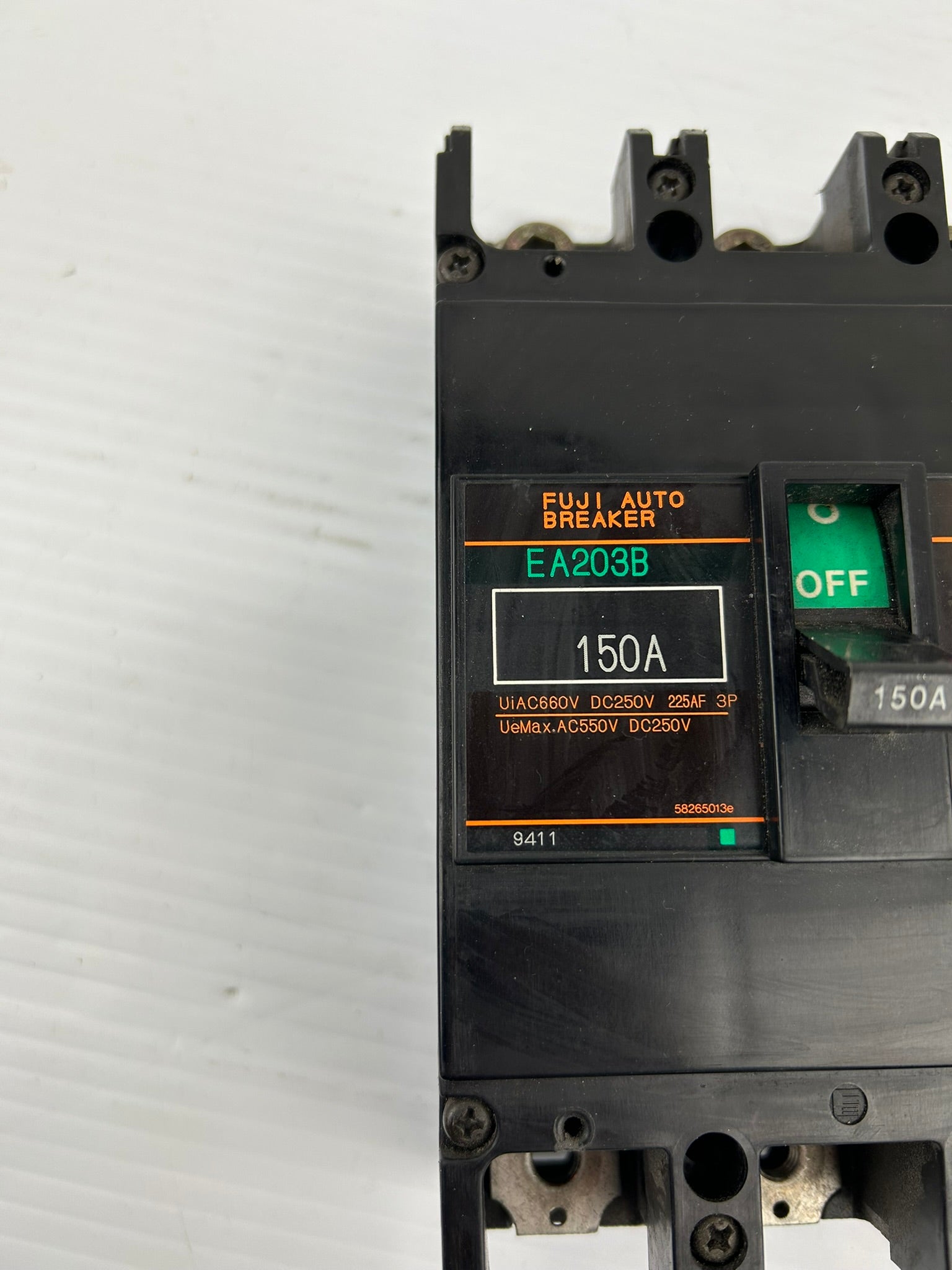 Fuji Electric EA203B Auto Circuit Breaker 150A