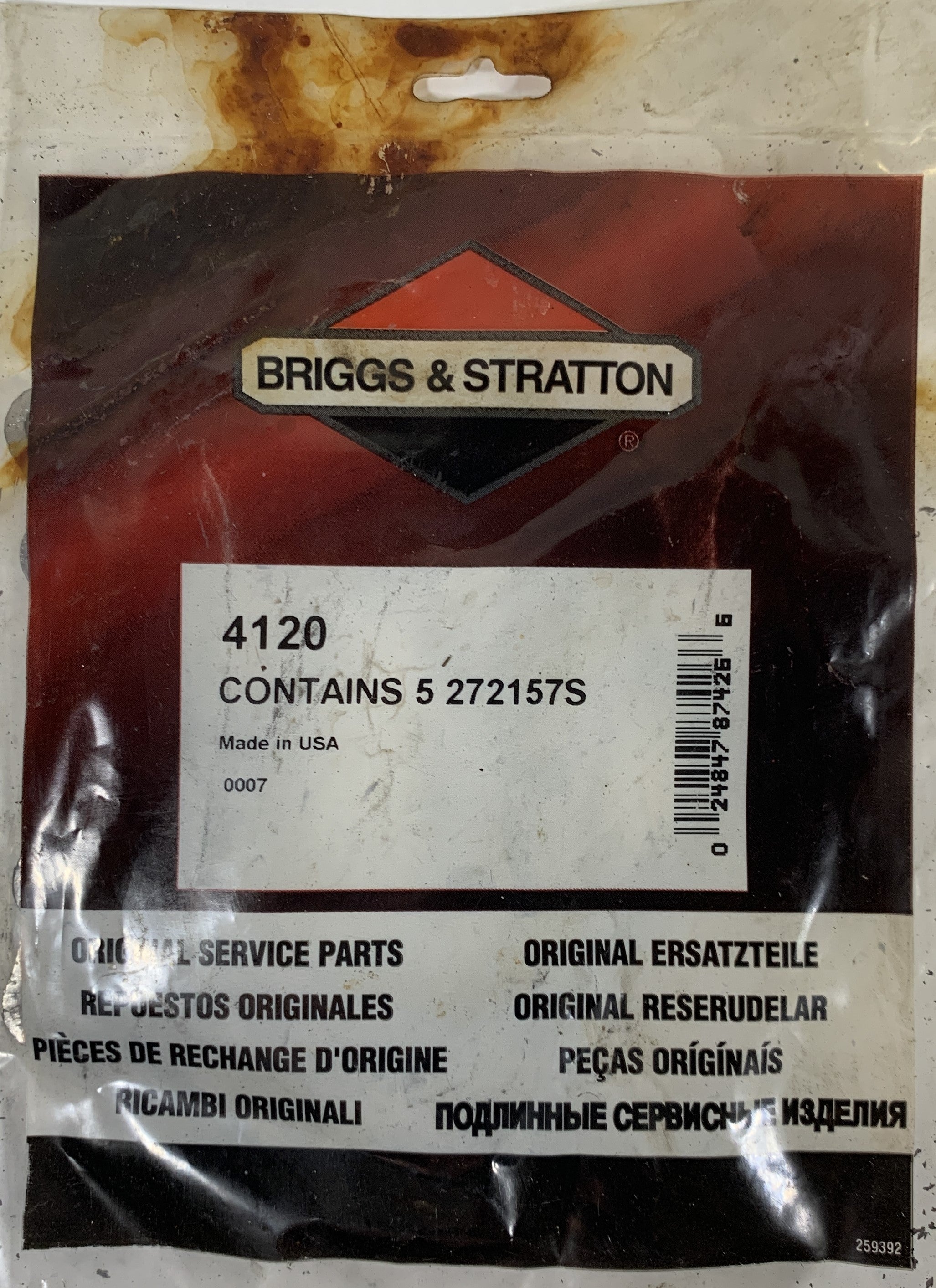 Briggs and Stratton Gasket 4120