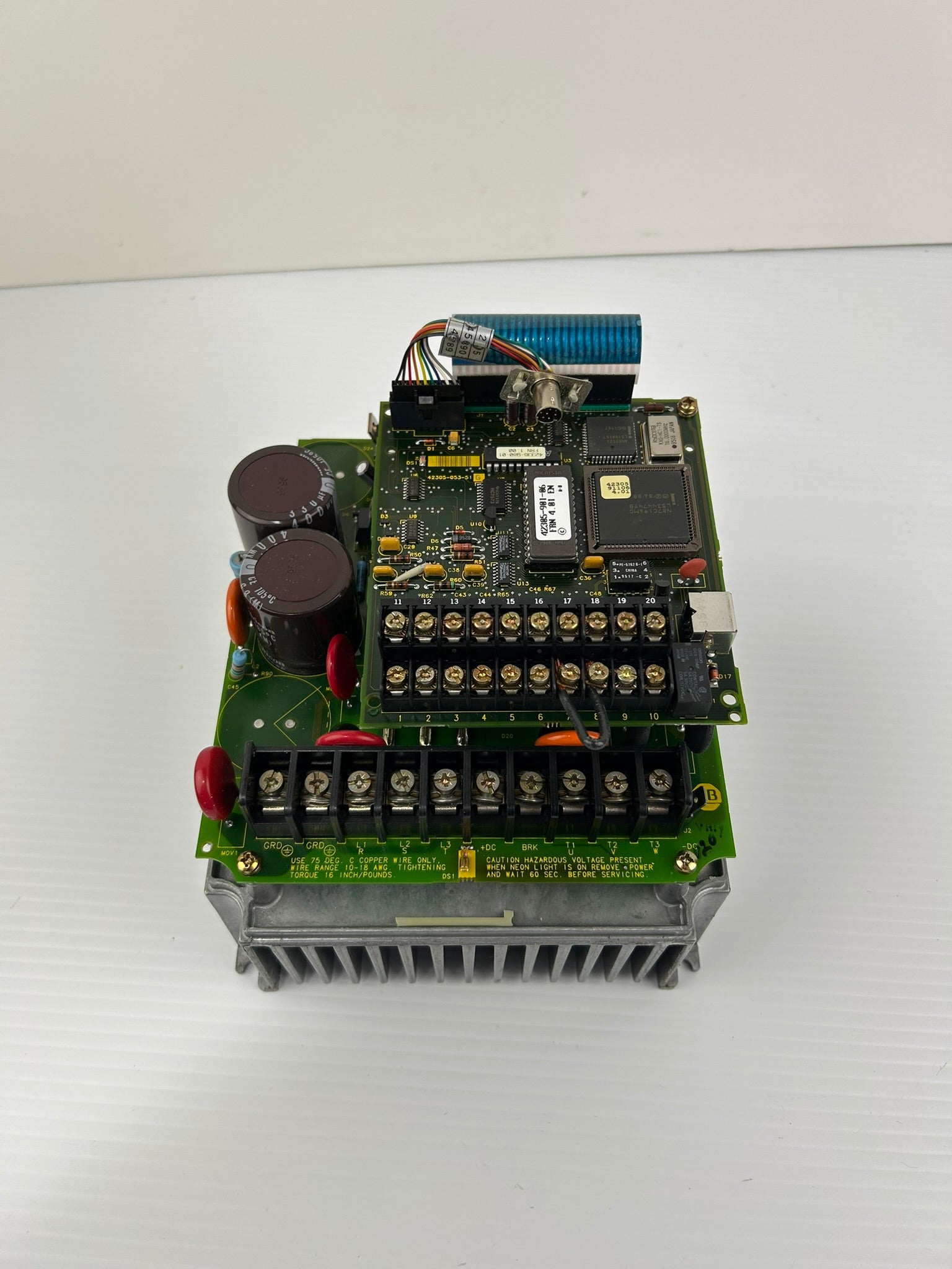 Allen-Bradley 1305-BA03A Drive Series A 0.75kW/1HP - Missing Top Cover