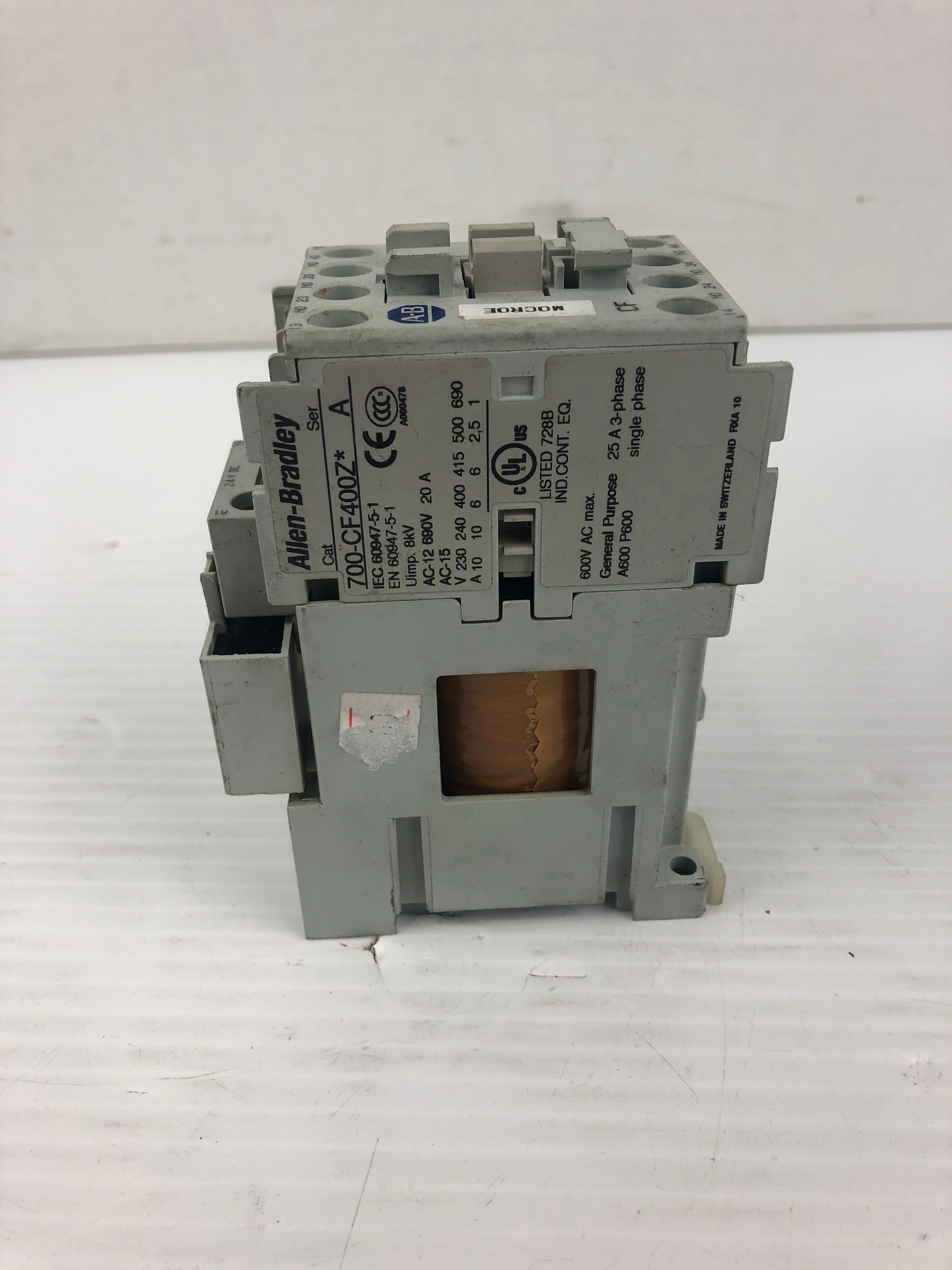 Allen-Bradley 700-CF400Z* Electrical Contactor Series A