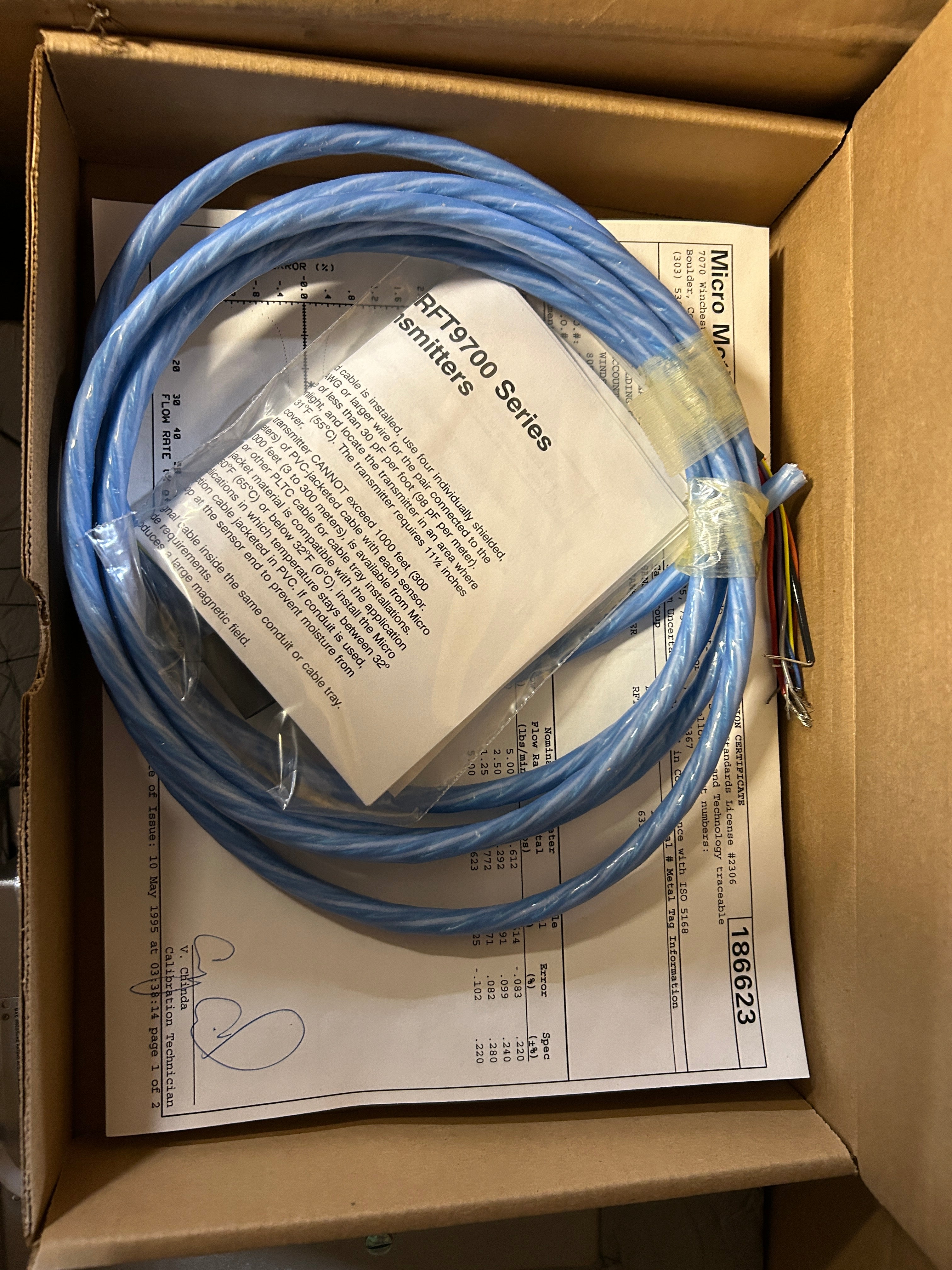 Micro Motion DS012S100SU Mass Flow Sensor Transmitter 950510