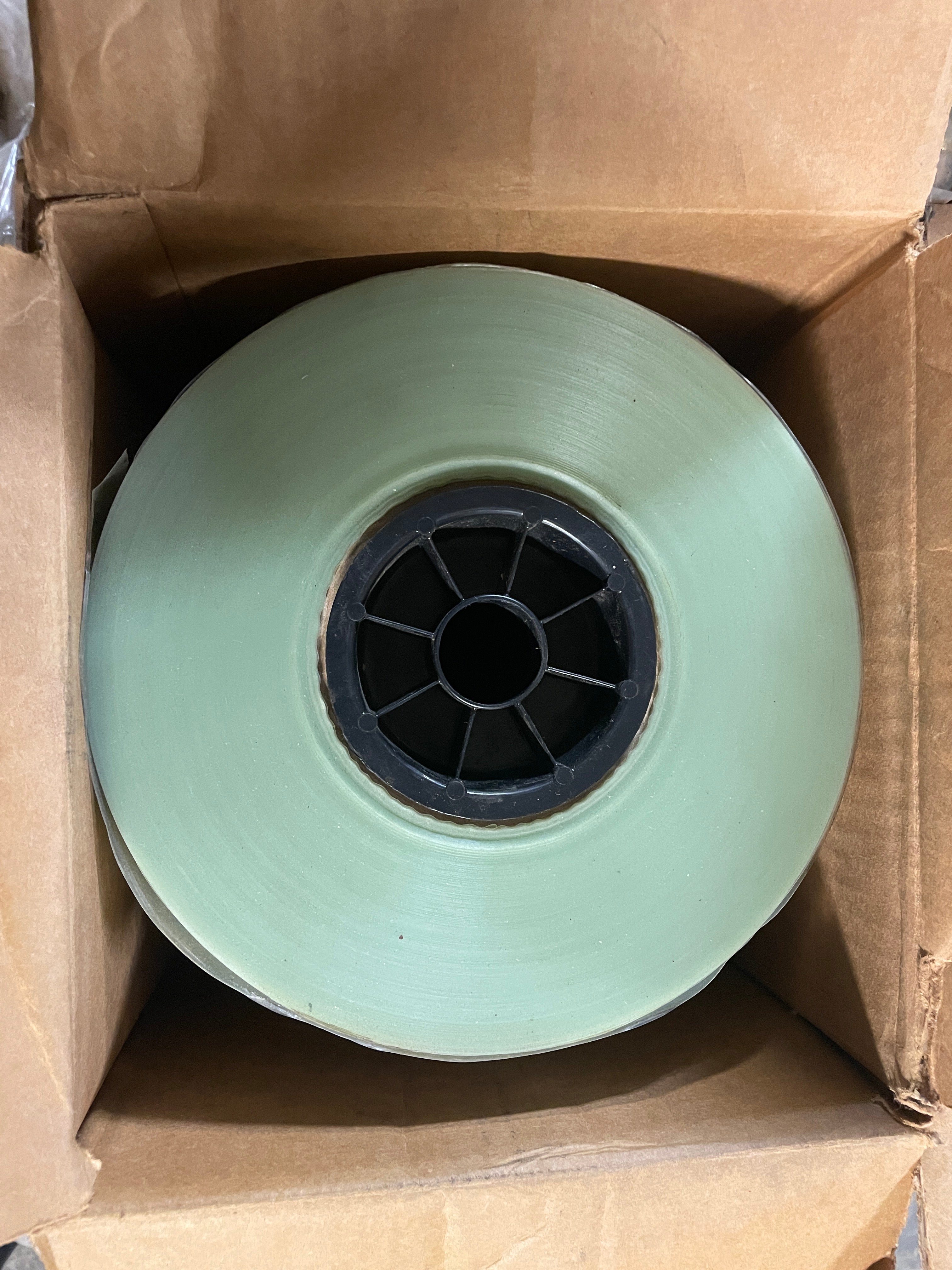 Clear Protective Film Roll 1050L 24" x 800' Plastic Sheeting Perf. at 6" 104323