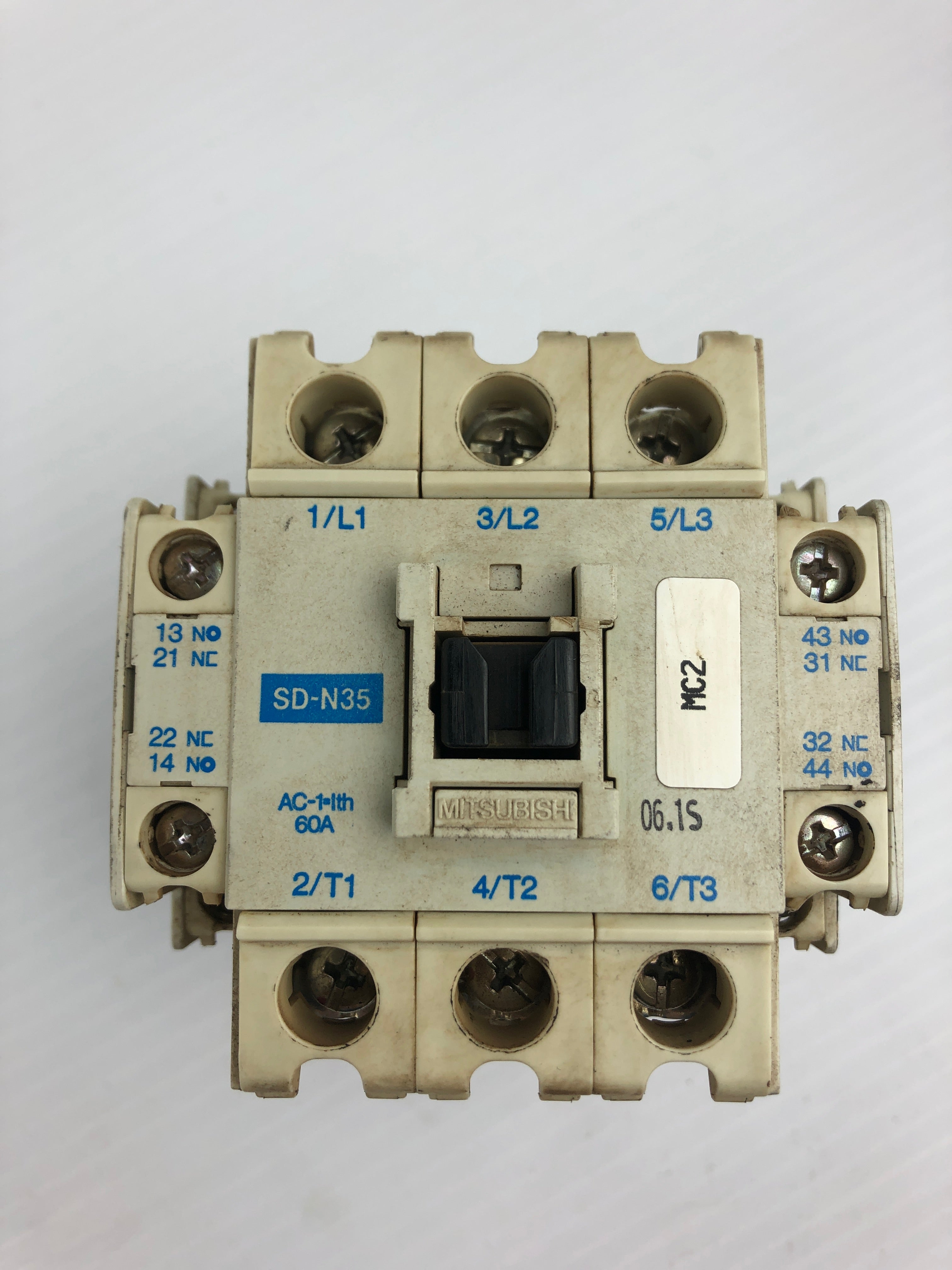 Mitsubishi SD-N35 Magnetic Contactor 110~600V 40A 3PH