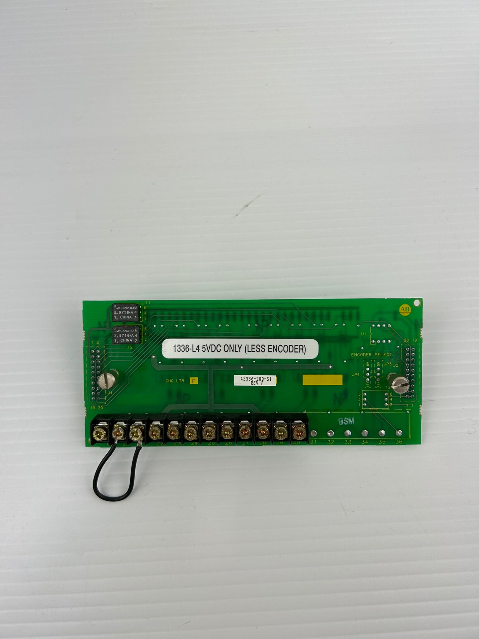 Allen Bradley 42336-200-51 Circuit Board Rev F 42336-197-06 Rev A