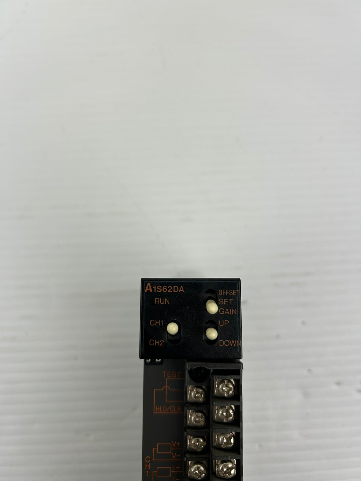 Mitsubishi A1S62DA D/A Converter Unit PLC Module 0~+/-10V 4~20mA