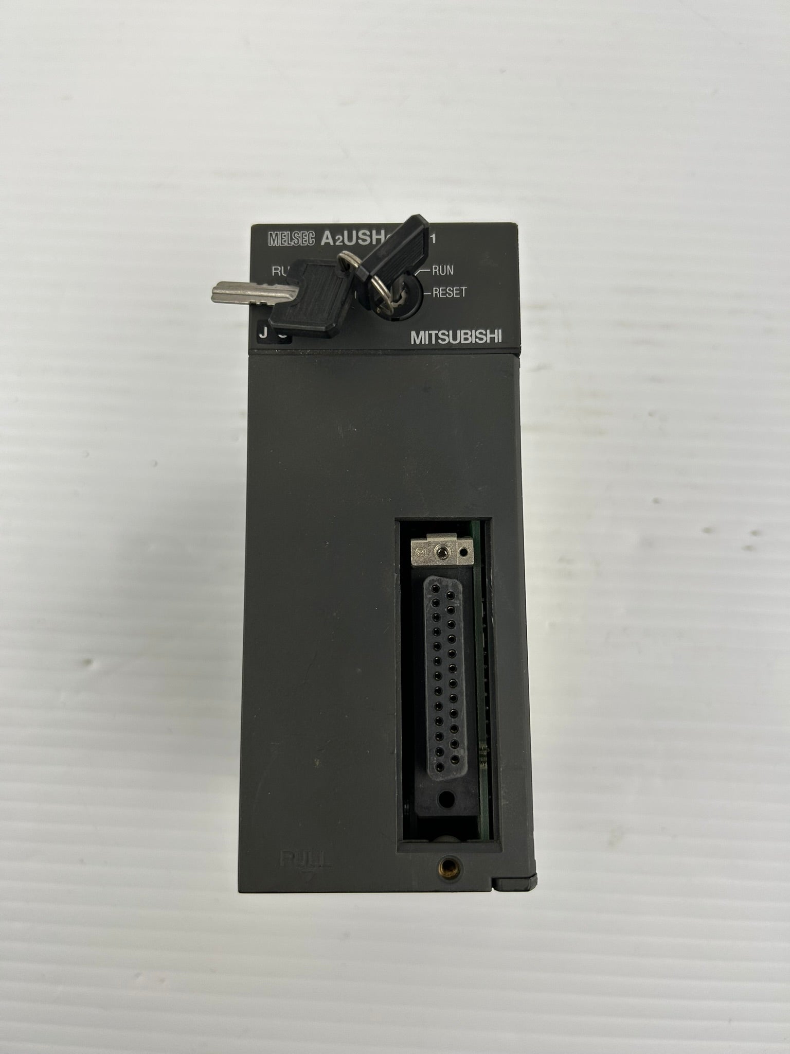 Mitsubishi A2USHCPU-S1 CPU Unit PLC Module 30K Step with 2 Keys