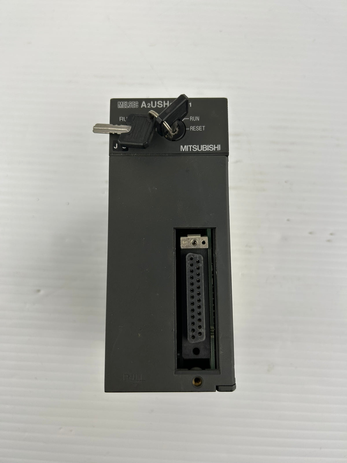 Mitsubishi A2USHCPU-S1 CPU Unit PLC Module 30K Step with 2 Keys