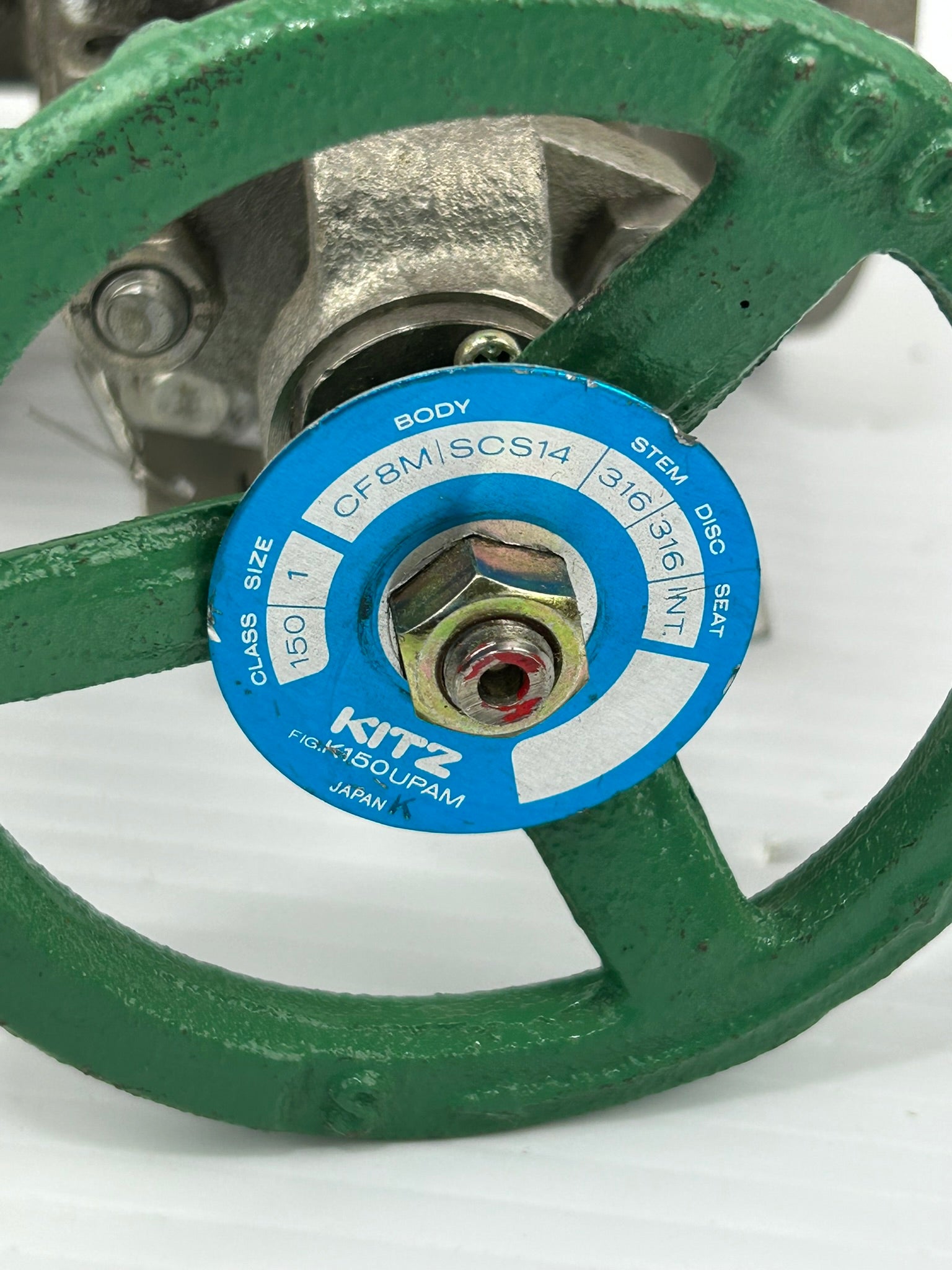 Kitz K150UPAM Gate Valve Class 150 Size 1 CF8M/SCS14 Body 316 Stem INT Seat
