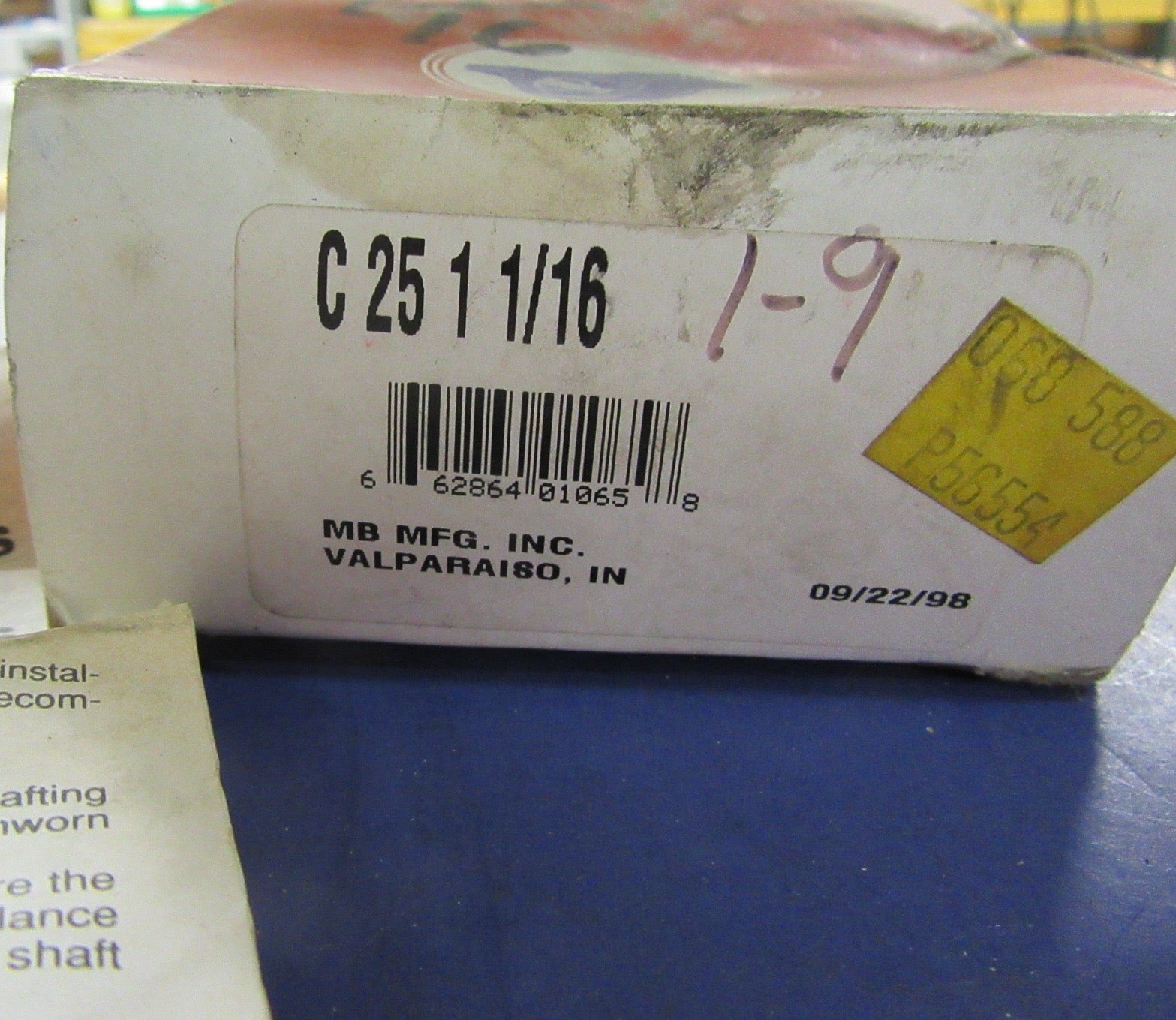 NYLA-K Mounted Ball Bearing C-25 1-1/16