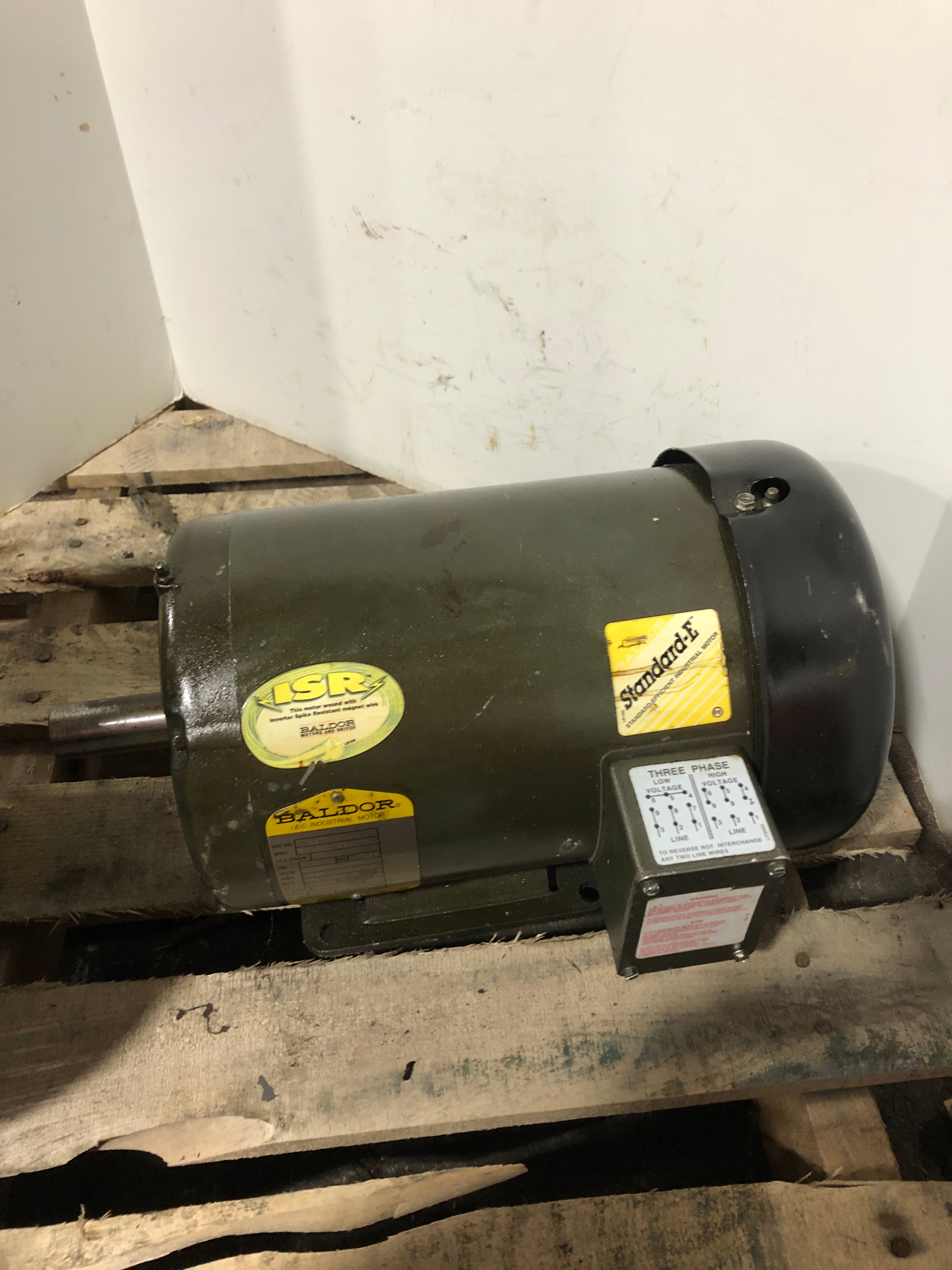 Baldor MM3611 Industrial Motor 2.2kW 1750 RPM 208-230/460 Volts 3 PH