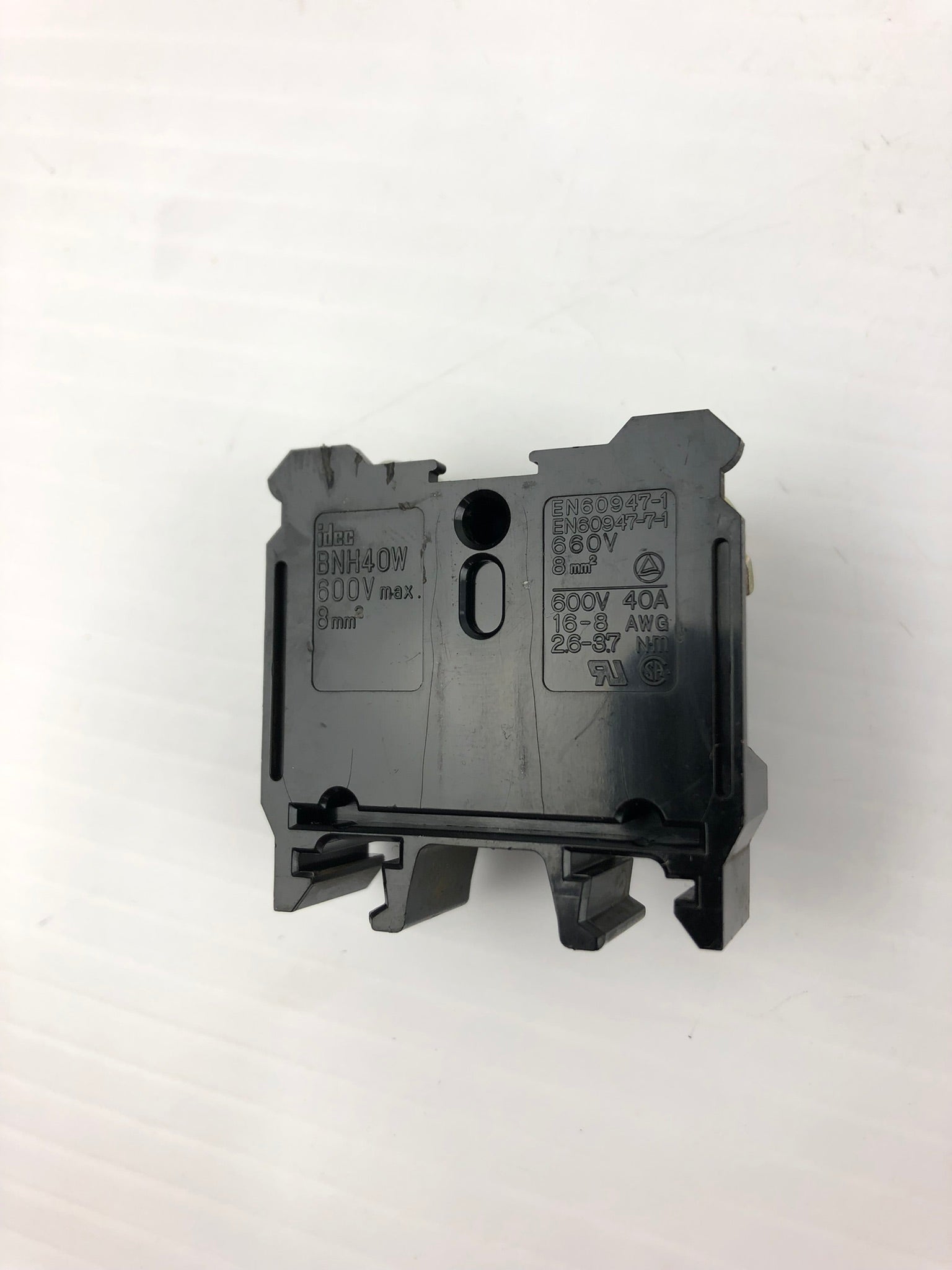 IDEC BNH40W Terminal Blocks 8mm 600V 40A - Lot of 4