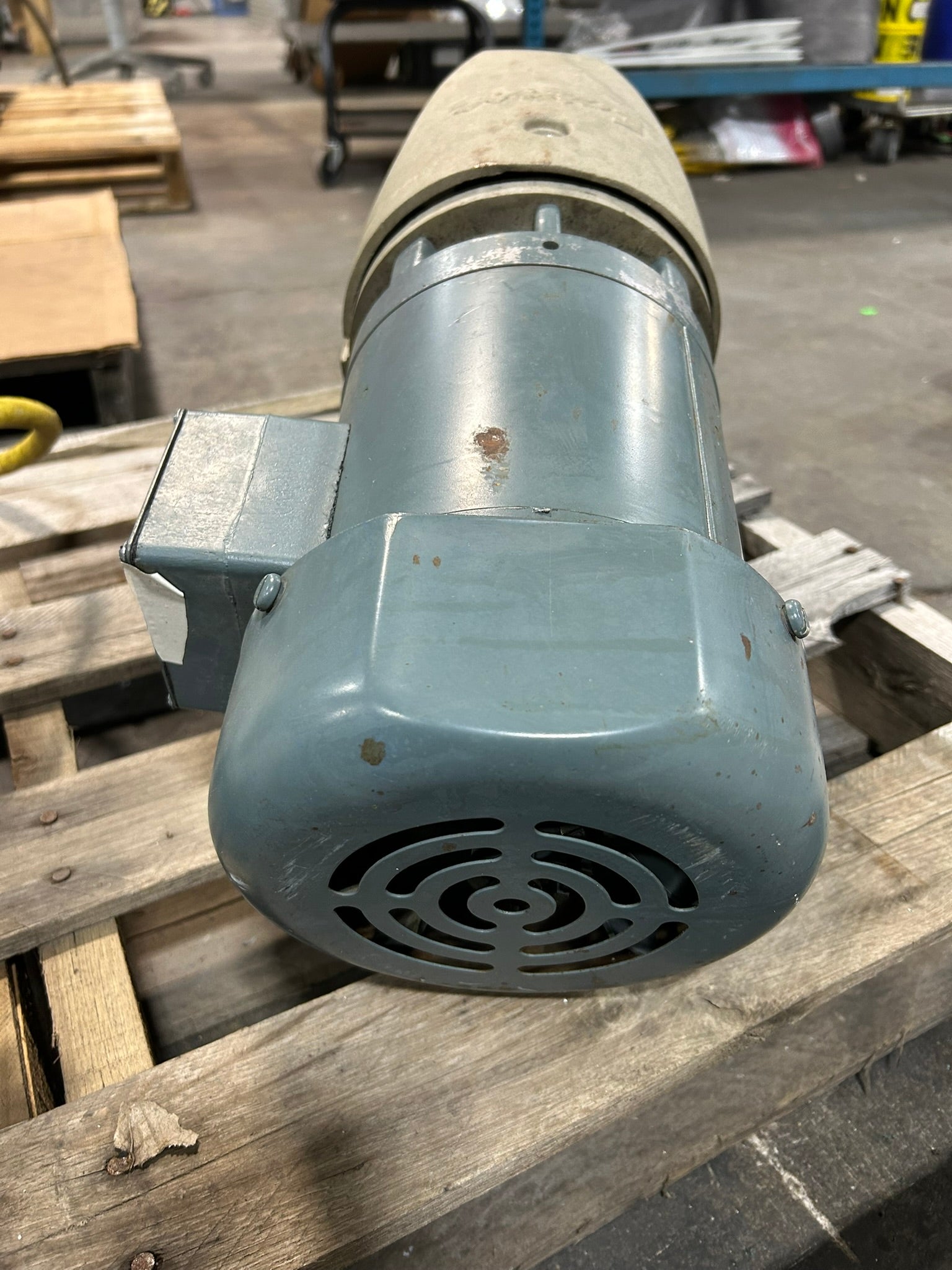 Eastern RB-2 Drum Barrel Mixer & Gould Century 8-120699-01 Motor 1HP 1725RPM 3PH