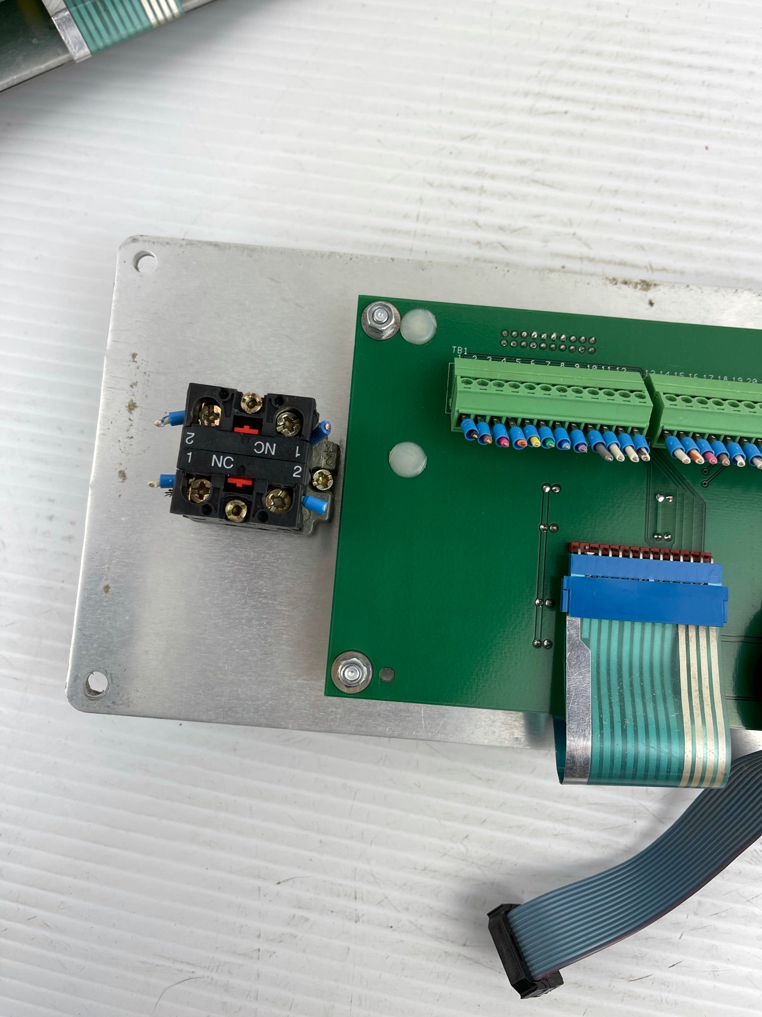 The Hall Company Control Panel 5623708-02 with Red Knob