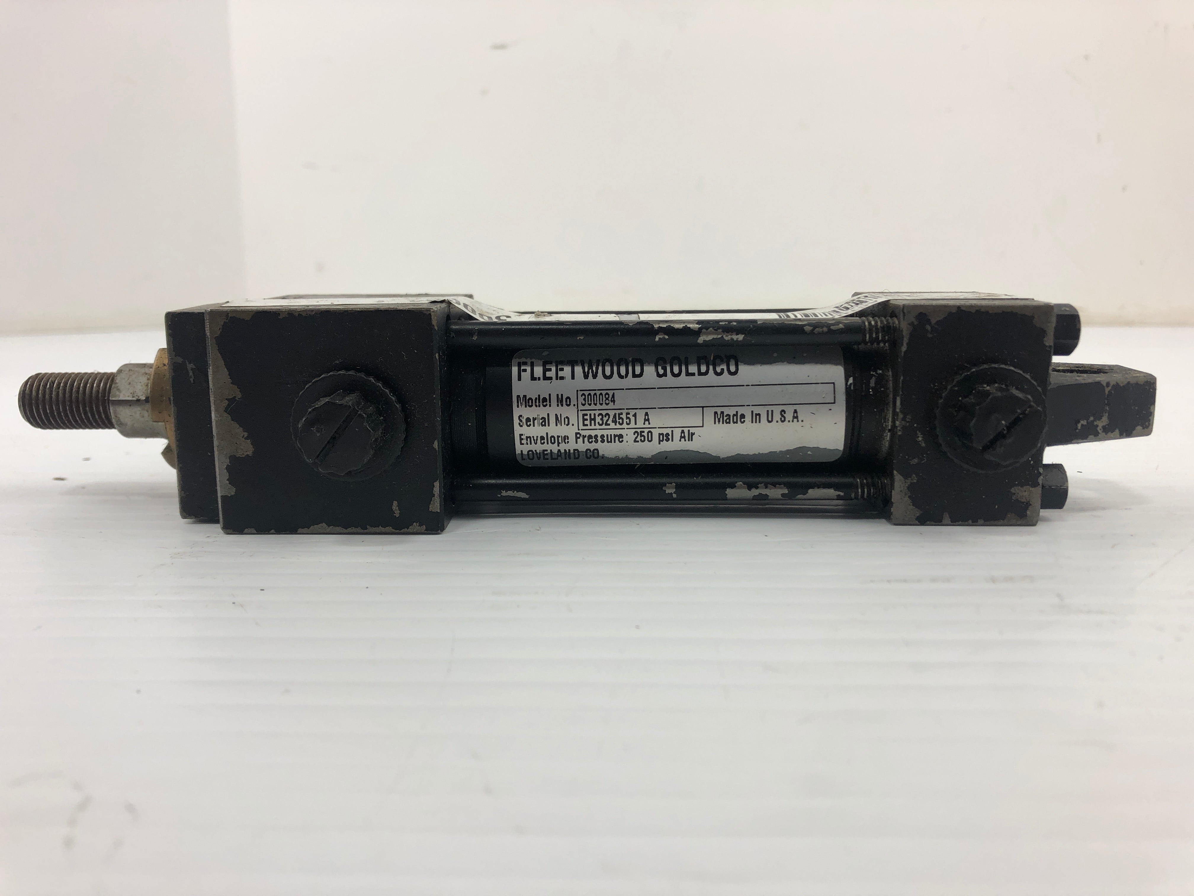 Fleetwood Goldco 300084 Pneumatic Cylinder 250 PSI