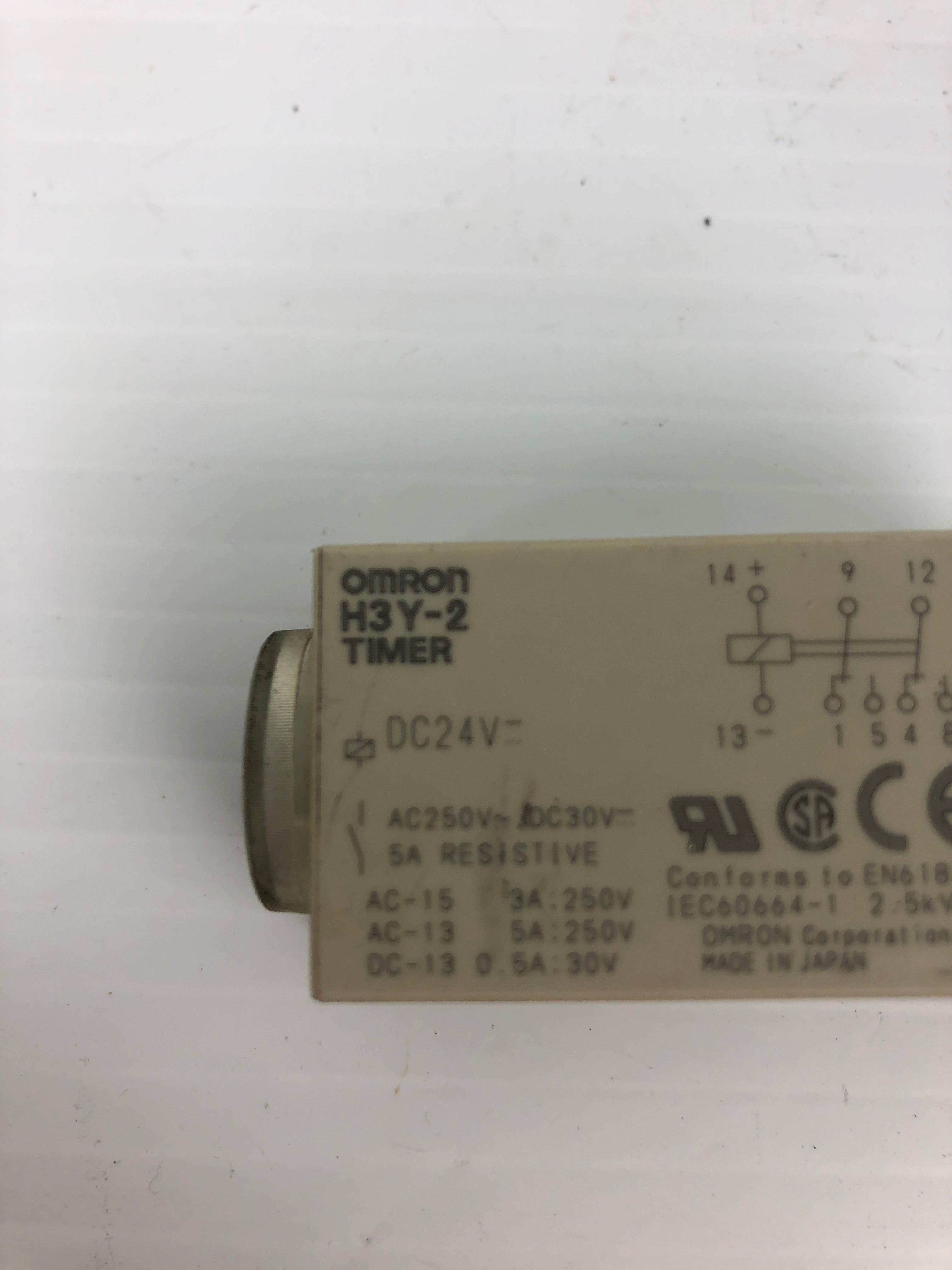 Omron H3Y-2 Timer Relay AC250V~DC30V 250V 5A