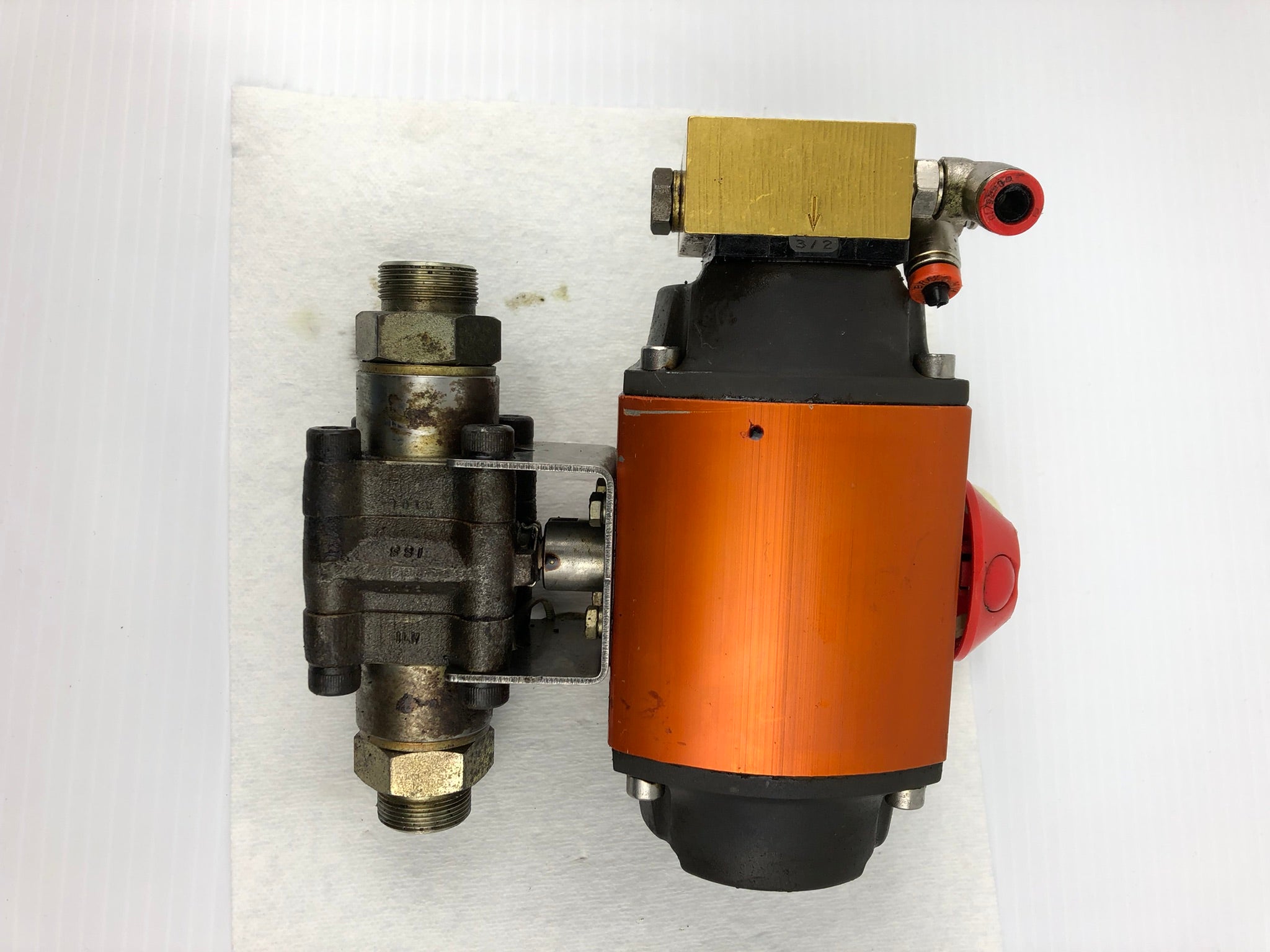 Norbro 10-RDB40-1SDBE0-D Pneumatic Actuator w Lucifer S26401-36-1