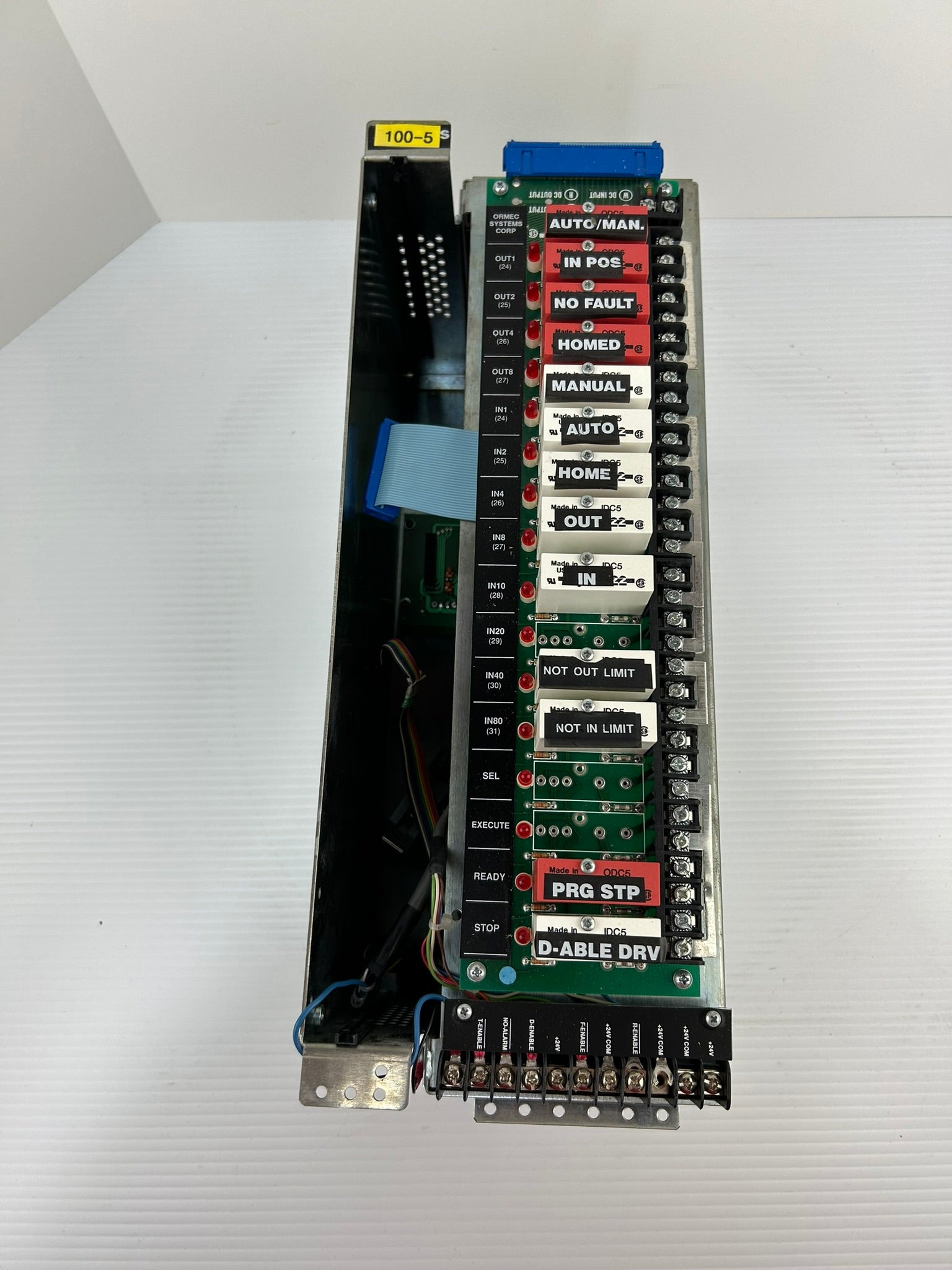 Ormec PMC-200D Servo Drive Module PCB008F Circuit Board Relays IDC-5 ODC-5