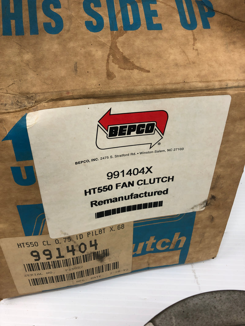 Bepco 991404X Fan Clutch HT550 Remanufactured