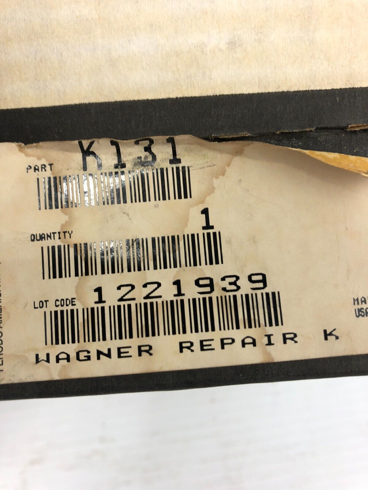 Dayton Parts 08-137000 Wagner Repair Kit Interchangeable with Leland K131