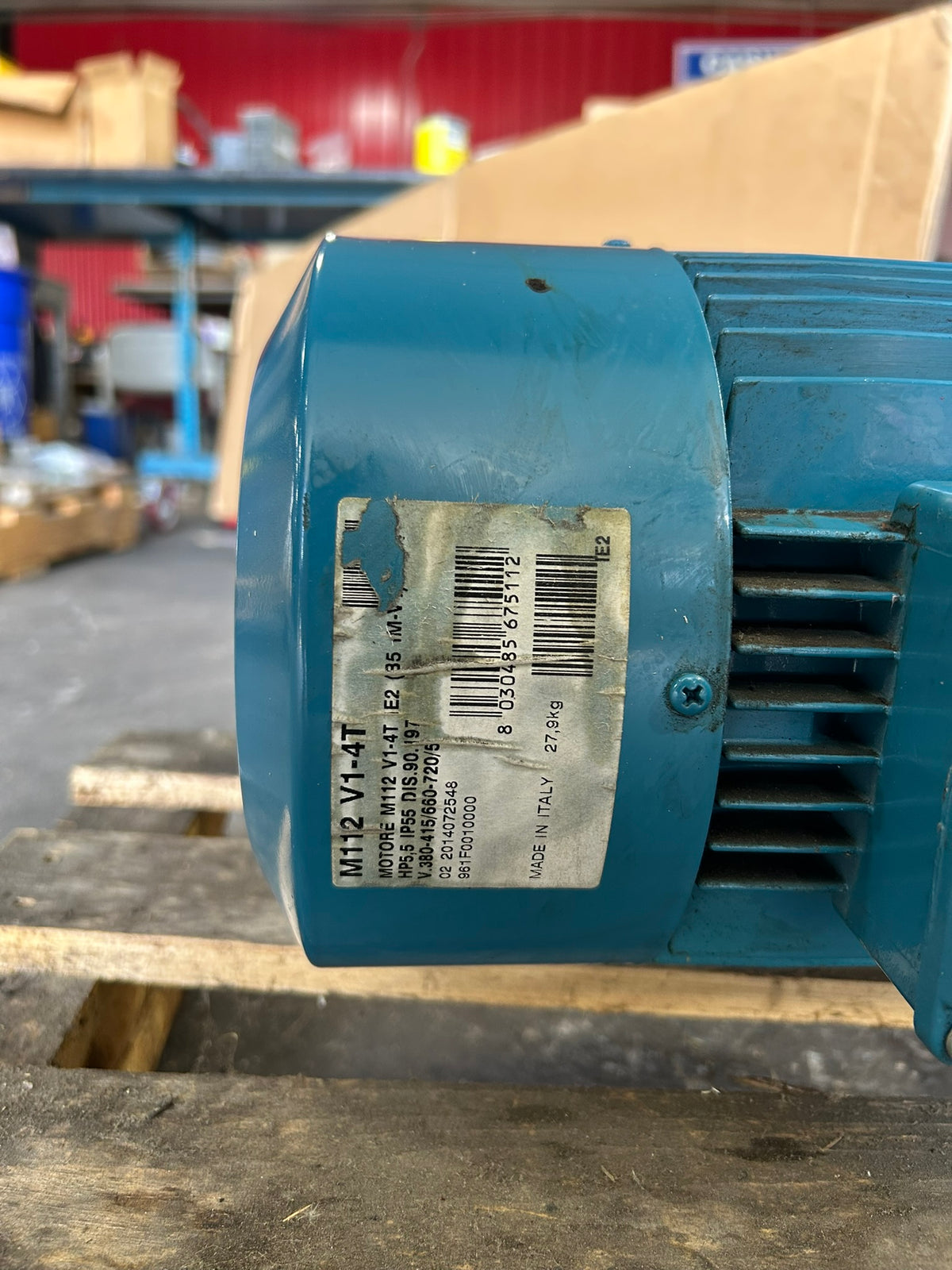 Calpeda MXV 25-214-60/C Vertical Multistage Pump 5.5HP 460V 3PH M112 V1-4T Motor