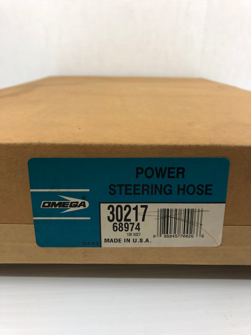Omega 30217 Power Steering Hose 68974