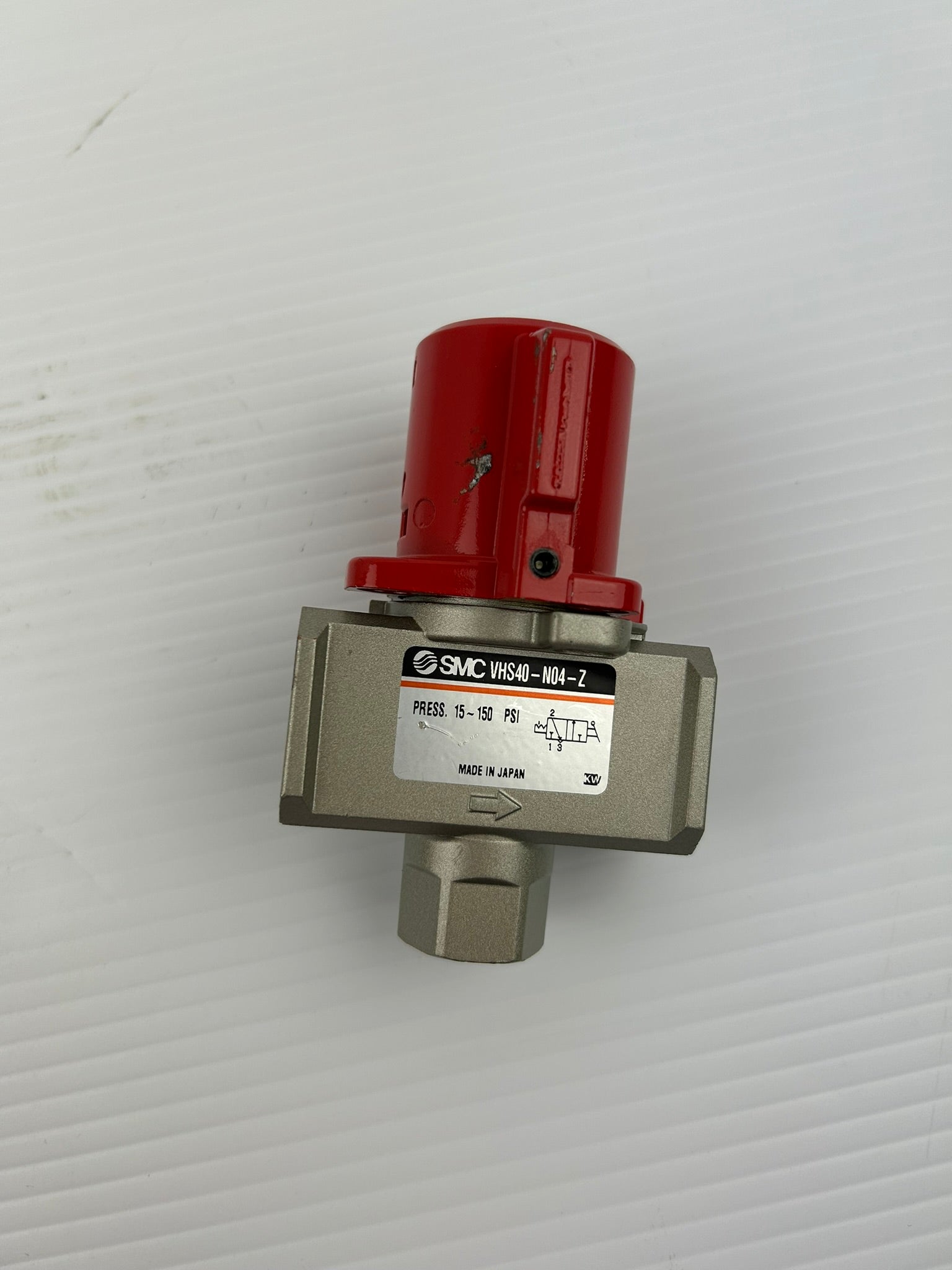SMC VHS40-N04-Z Pneumatic Lockout Valve 15-150 PSI