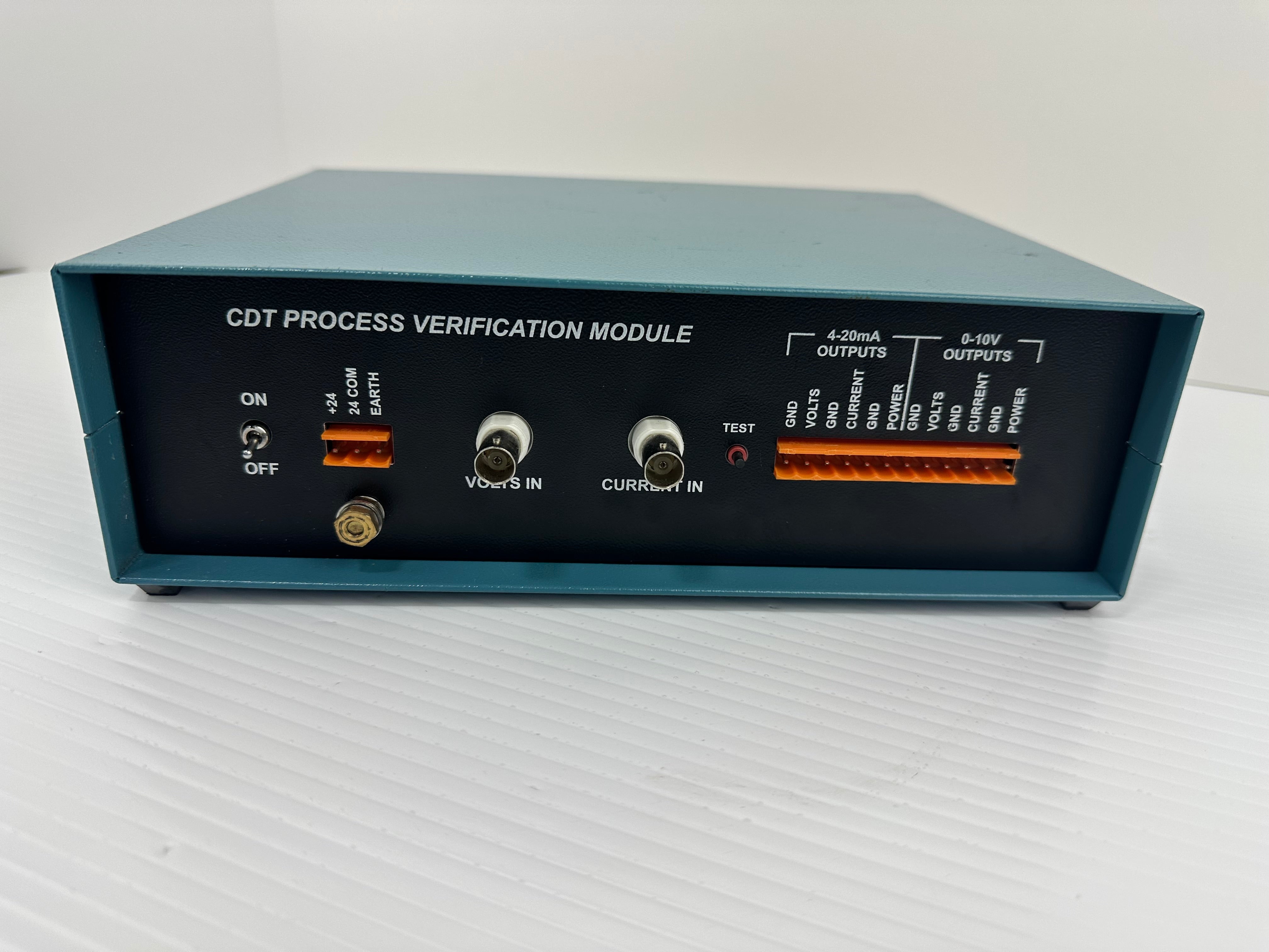 CDT Process Verification Module 4-20 mA Outputs 0-10 V Outputs