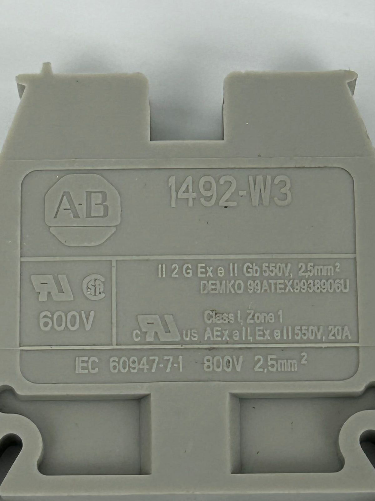 Allen-Bradley 1492-W3 Terminal Block 800V 2,5mm² - Lot of 42