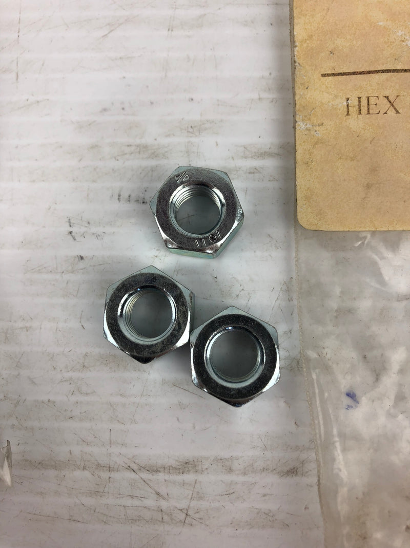 AFT Hex Nut M12 x 1.750 19mm - Lot of 9