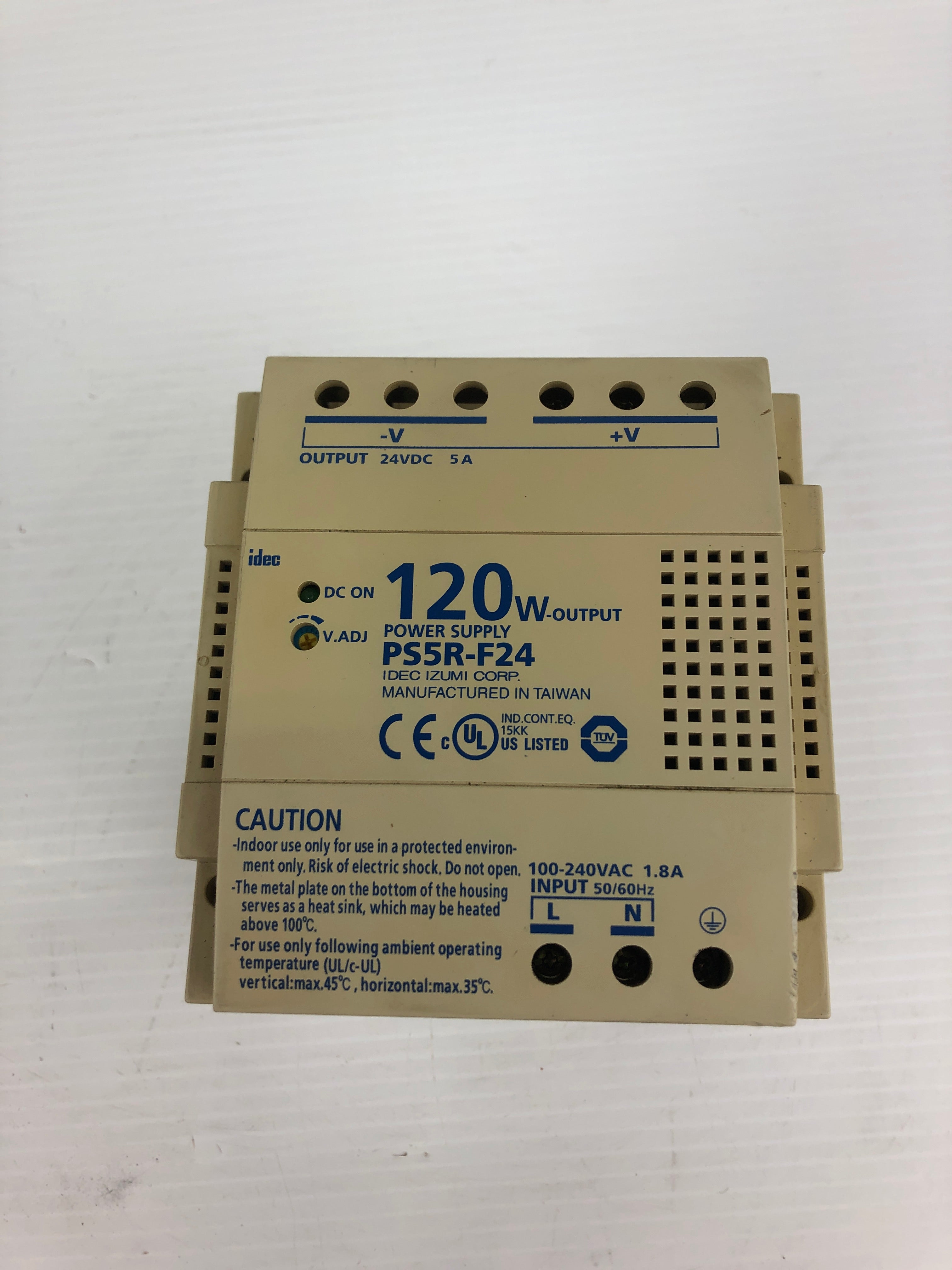 Idec PS5R-F24 Power Supply 120W Output