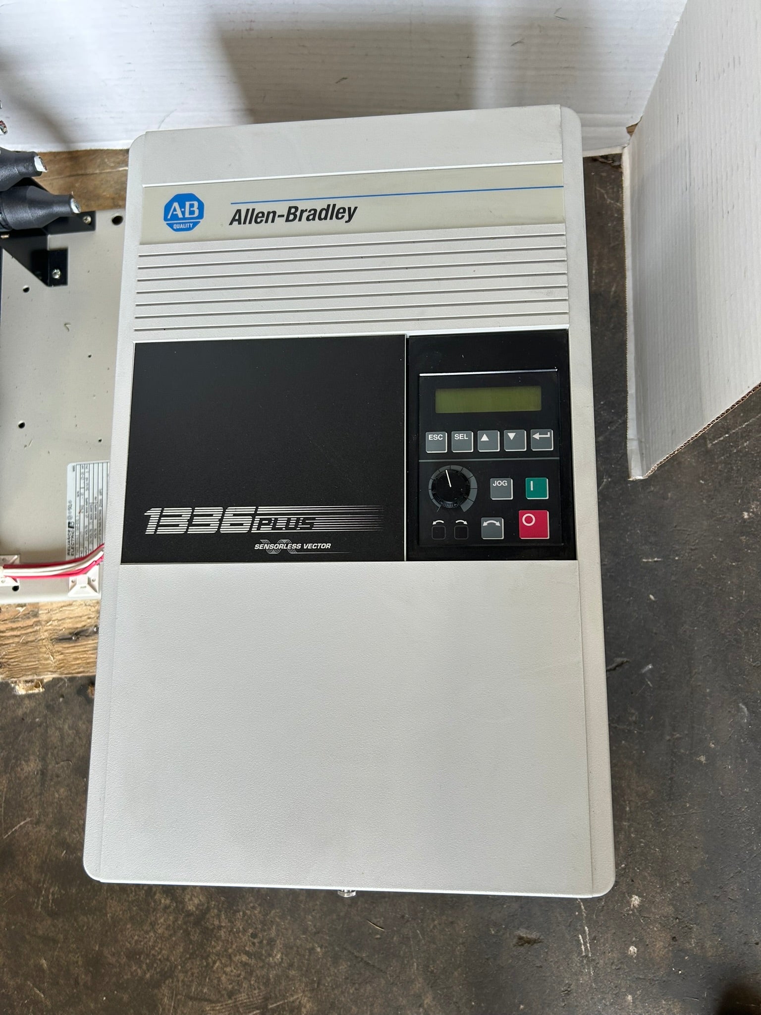 Allen-Bradley 1336S-B007-AA-EN4-L4 Drive 1336 Plus Ser D 3PH 0-460V