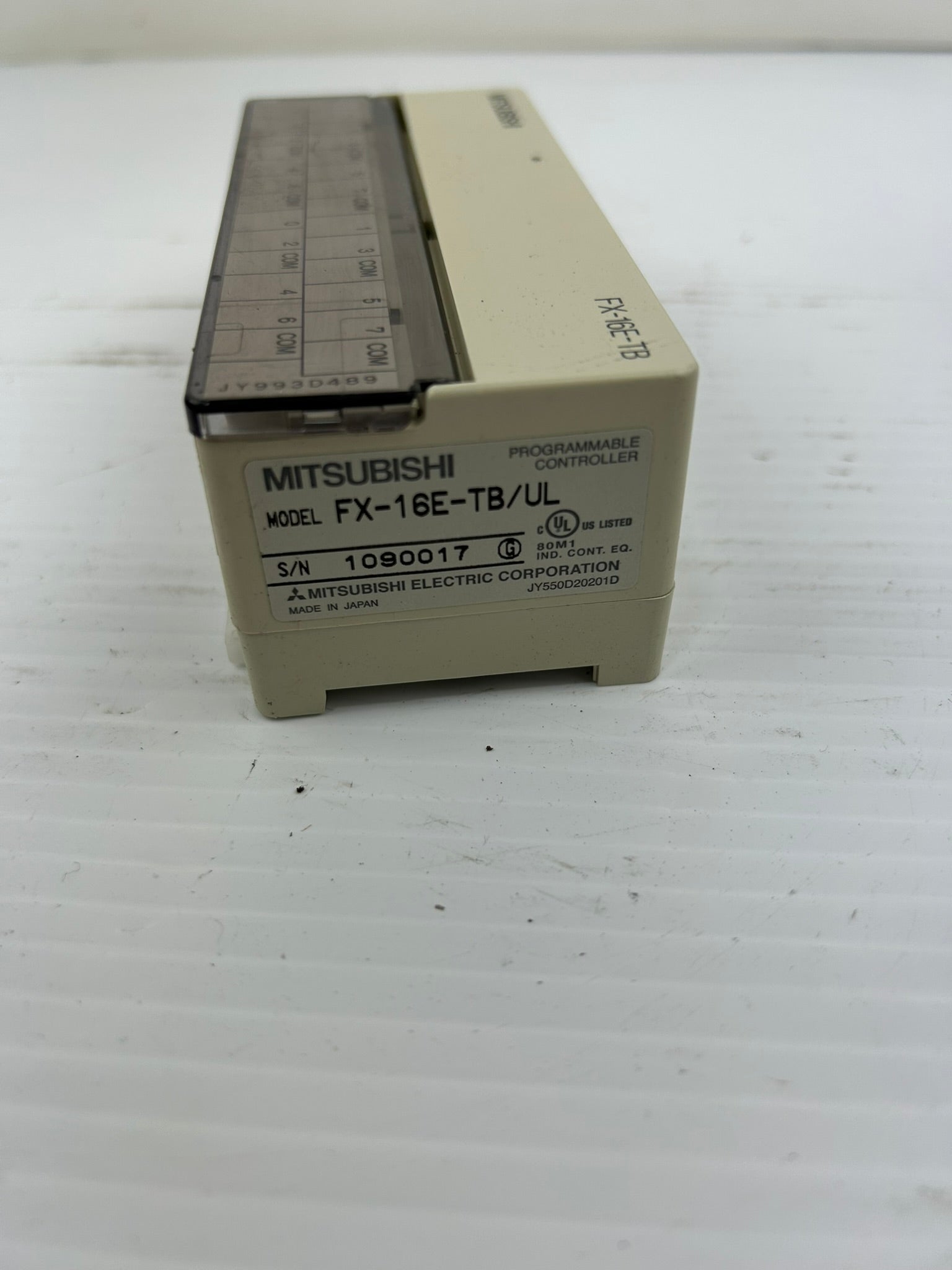 Mitsubishi FX-16E-TB/UL Terminal Block Programmable Controller FX-16E-TB