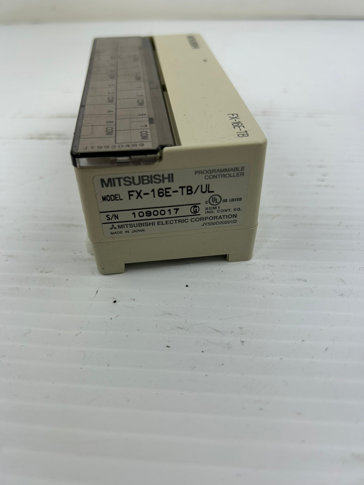 Mitsubishi FX-16E-TB/UL Terminal Block Programmable Controller FX-16E-TB
