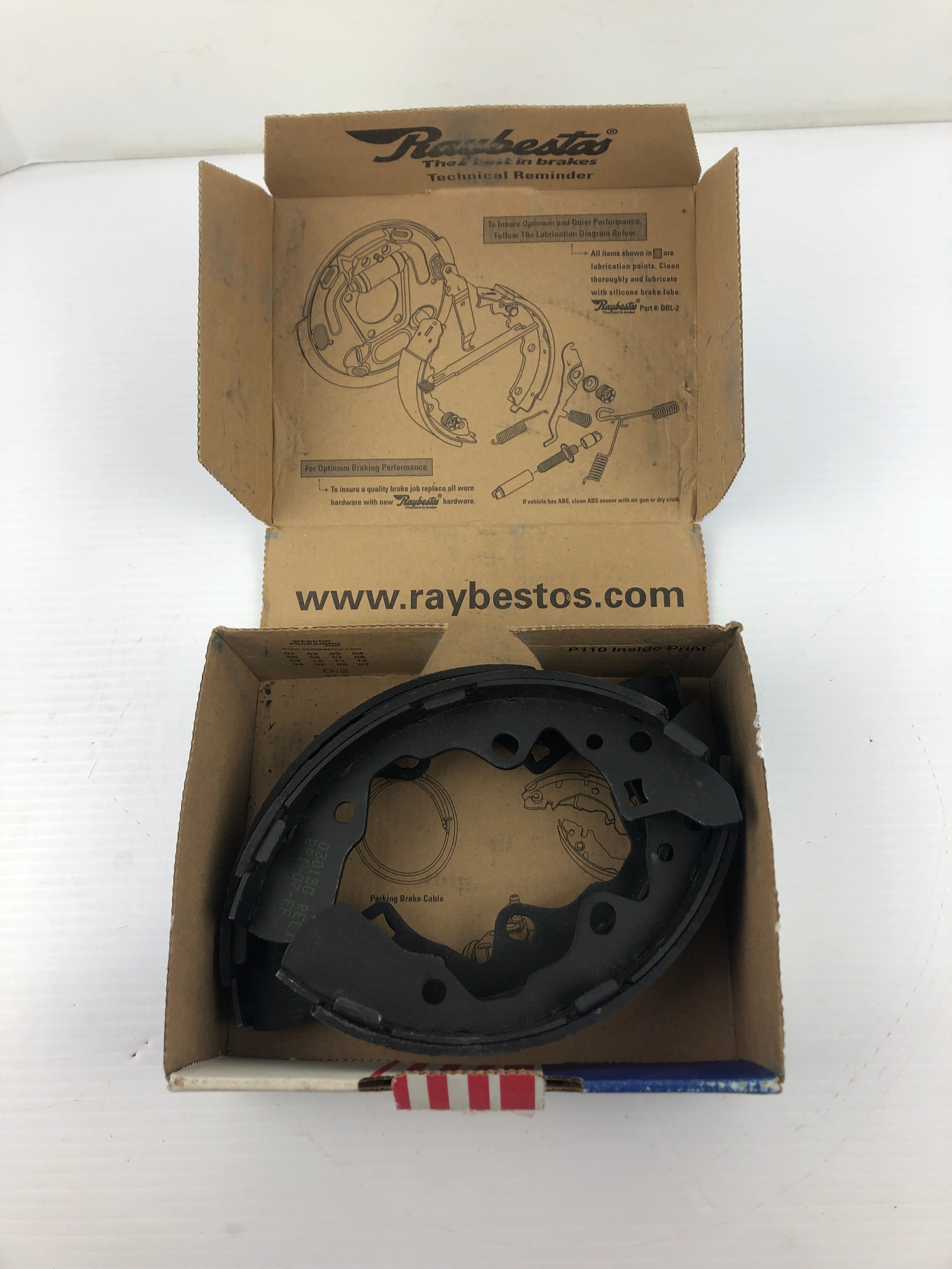 Raybestos 721PG Drum Brake Shoe-PG Plus Professional Grade Organic Rear