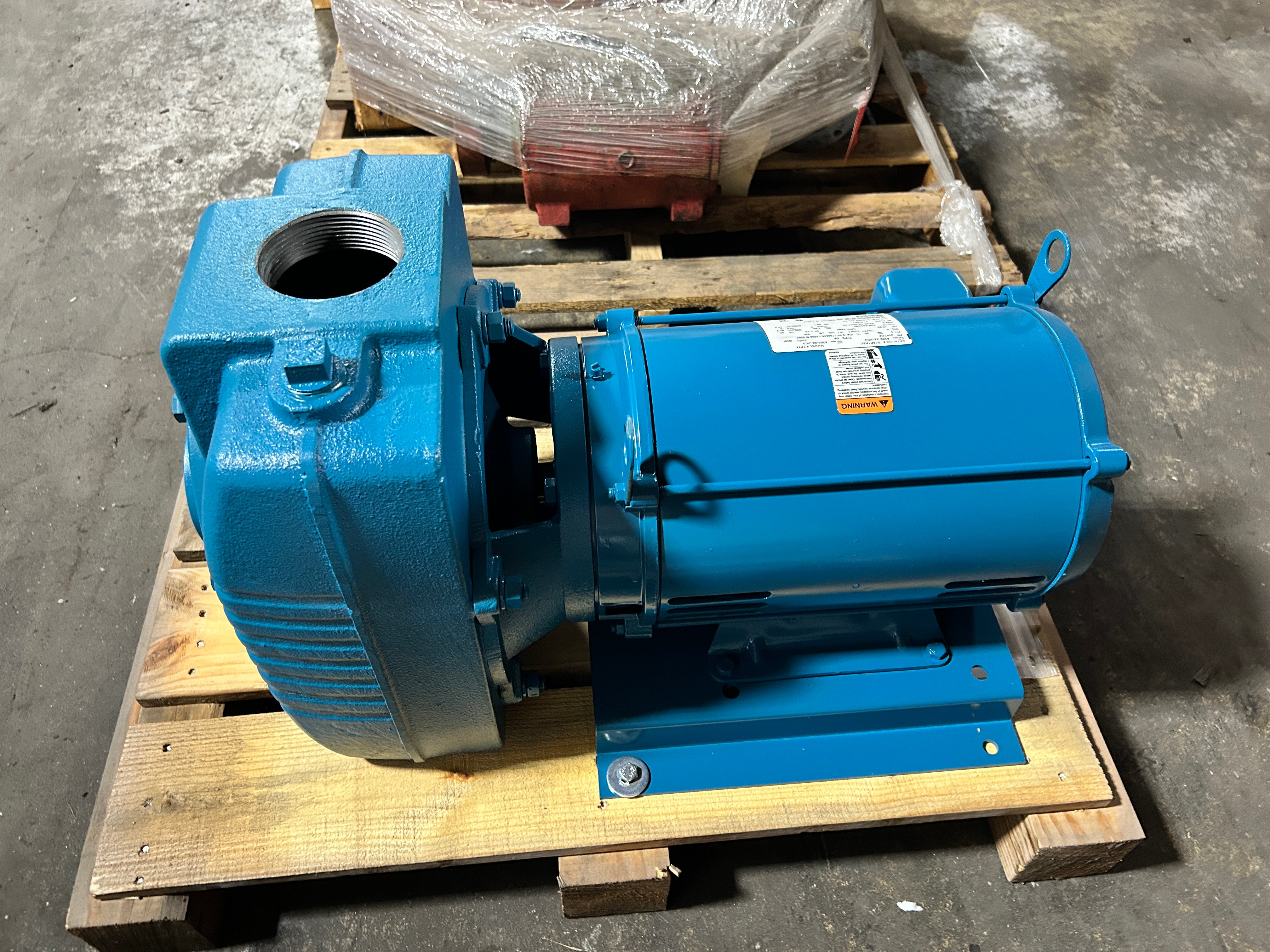 Crane Barnes 25CCE 15HP Centrifugal Pump US Motors 200-230/460V 3PH