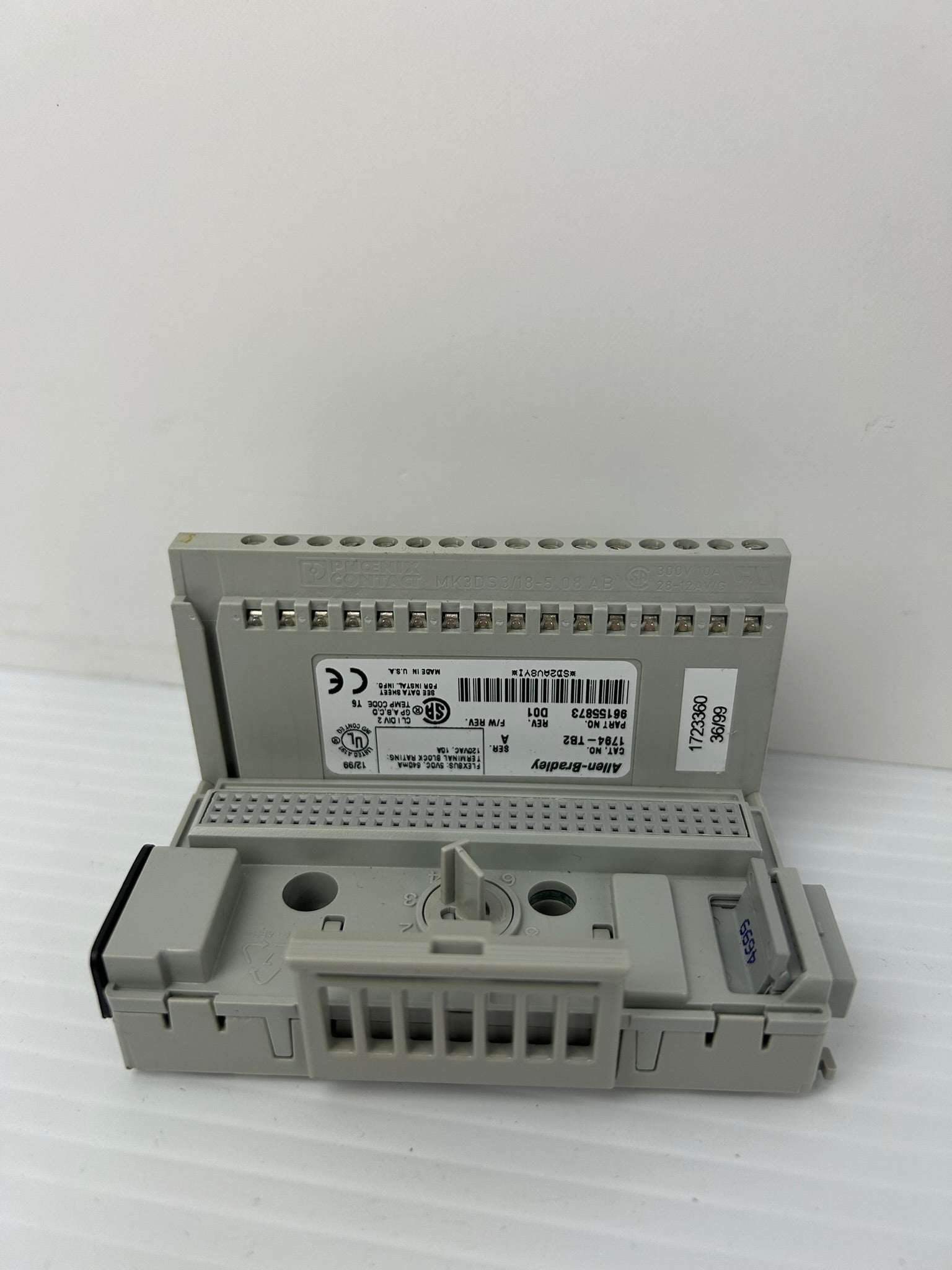 Allen-Bradley 1794-TB2 Terminal Base Series A Rev D01