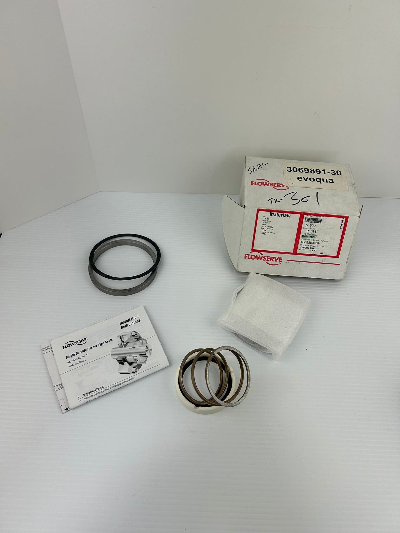 Flowserve 151377 2.500" Seal Kit