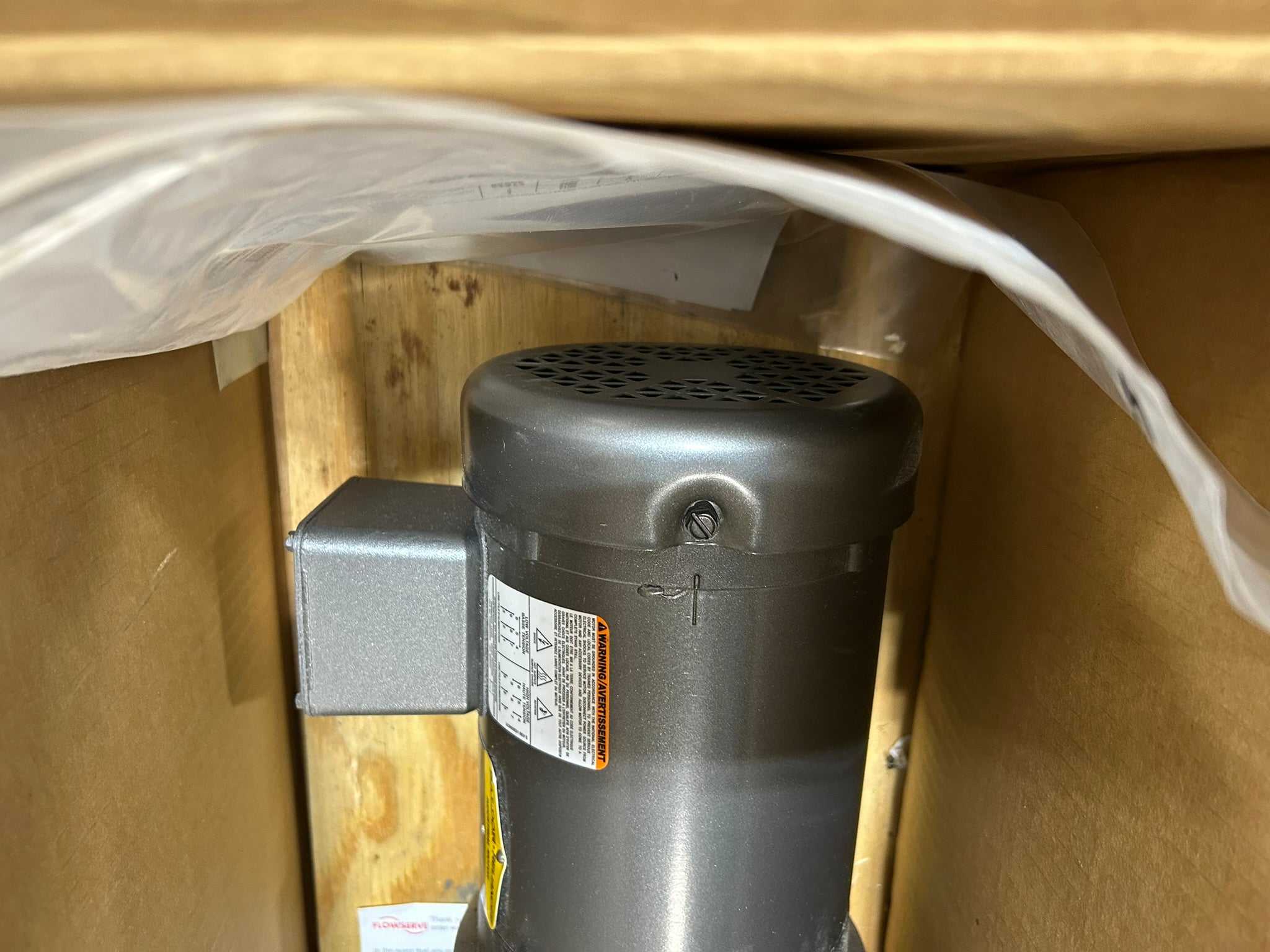 Flowserve SMP-2000-1.25X0.75X5 Centrifugal Pump w/ Baldor Reliance CM3541 Motor