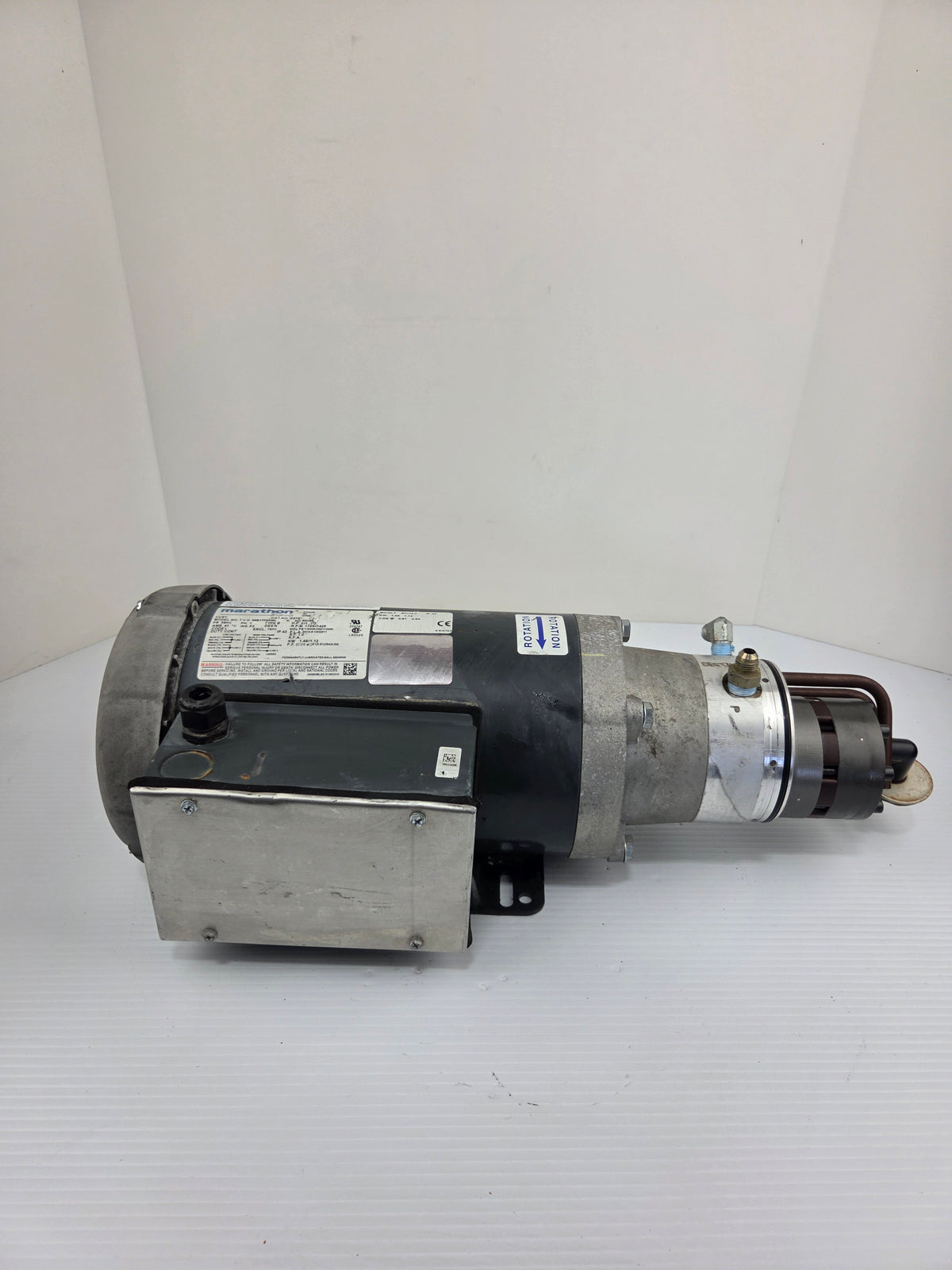 Marathon G575 2HP 1725 RPM 1PH Motor TVH56B17F5306L with Pump Assembly 115/230V