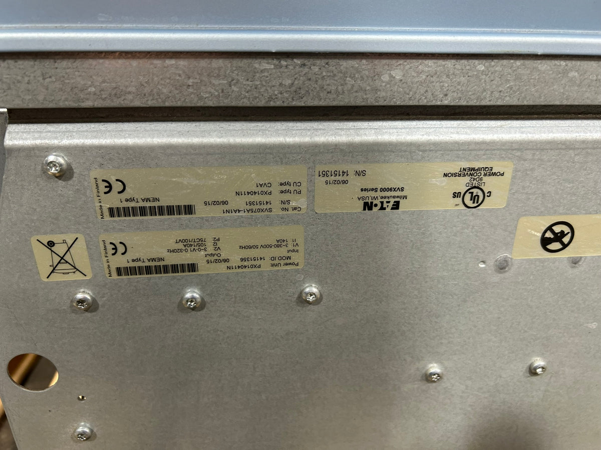 Eaton SVX9000 VFD SVX075A1-4A1N1 75HP 380-500V 3 Phase Variable Frequency Drive