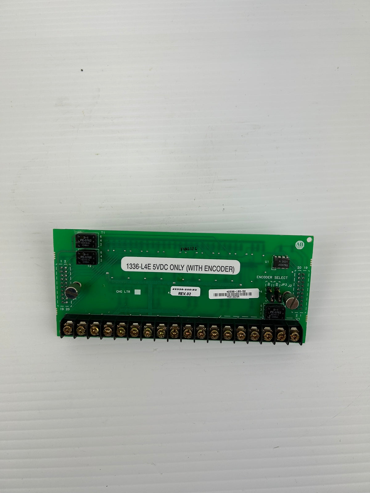 Allen Bradley 42336-189-52 Circuit Board Rev 01 42336-200-52 Rev 02