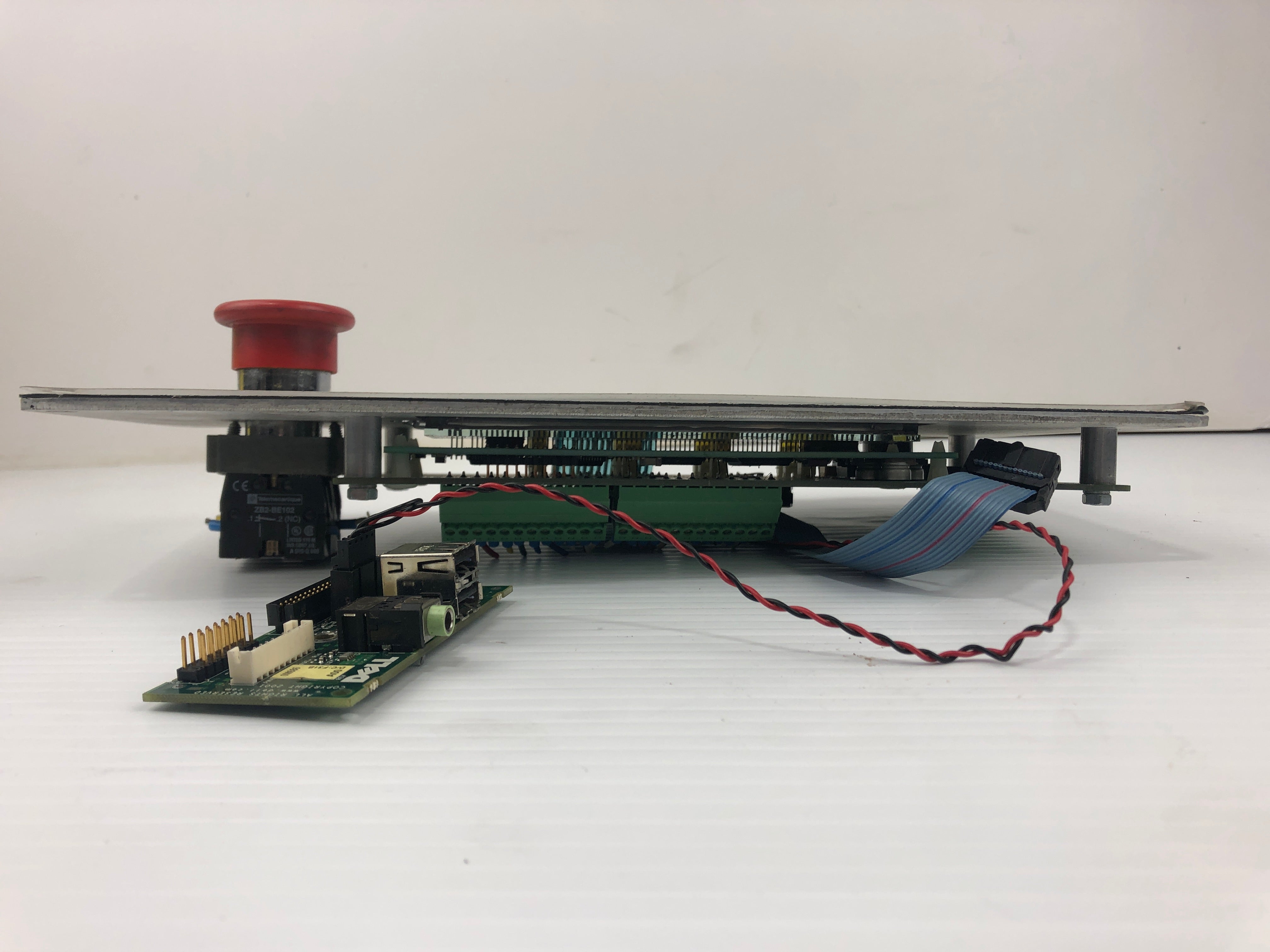 The Hall Company Control Panel 5561289-02 Revision C with Red Knob