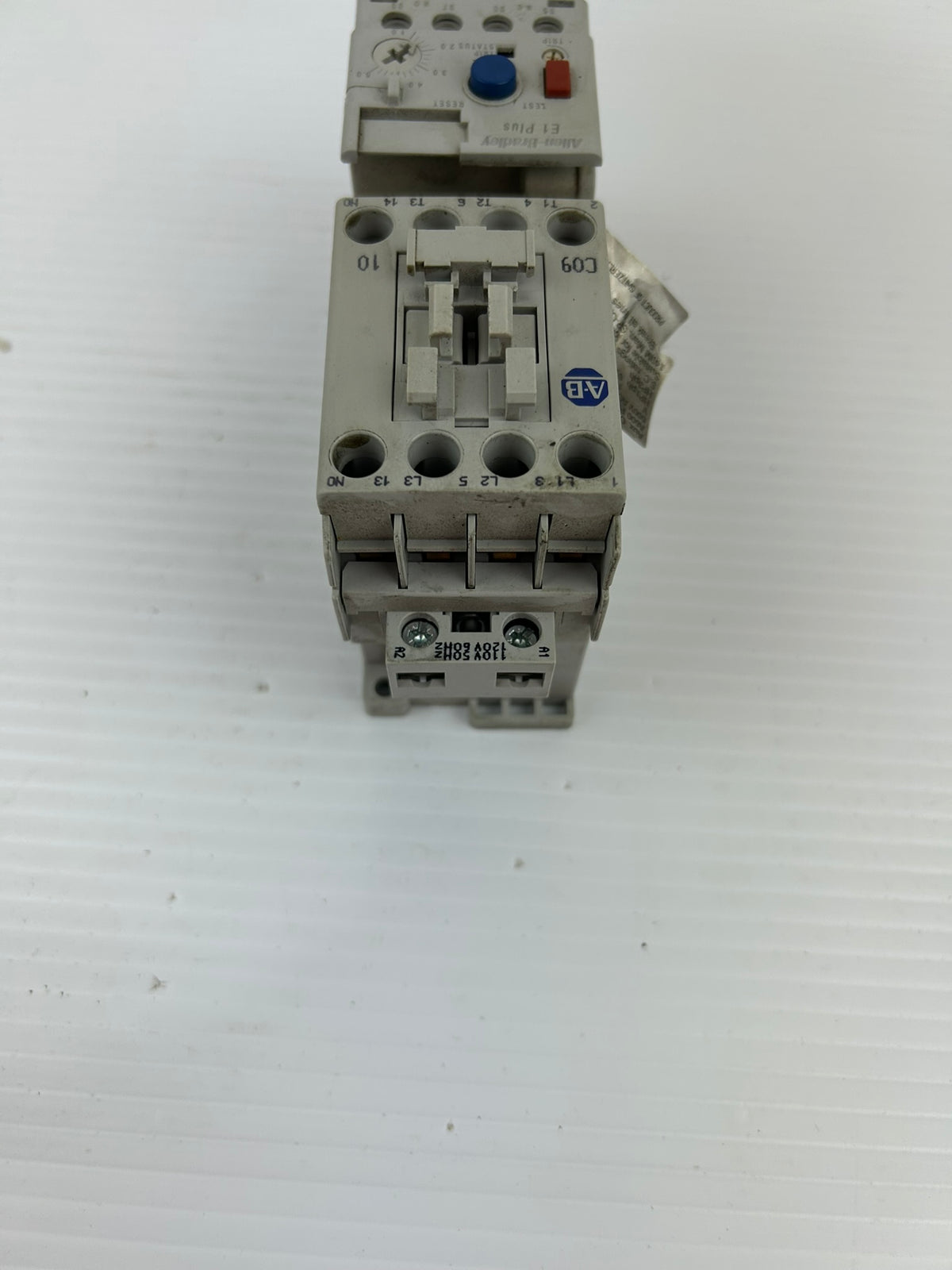 Allen-Bradley 100-C09*10 /A Contactor with 193-EECB /C Overload Relay 1-5A