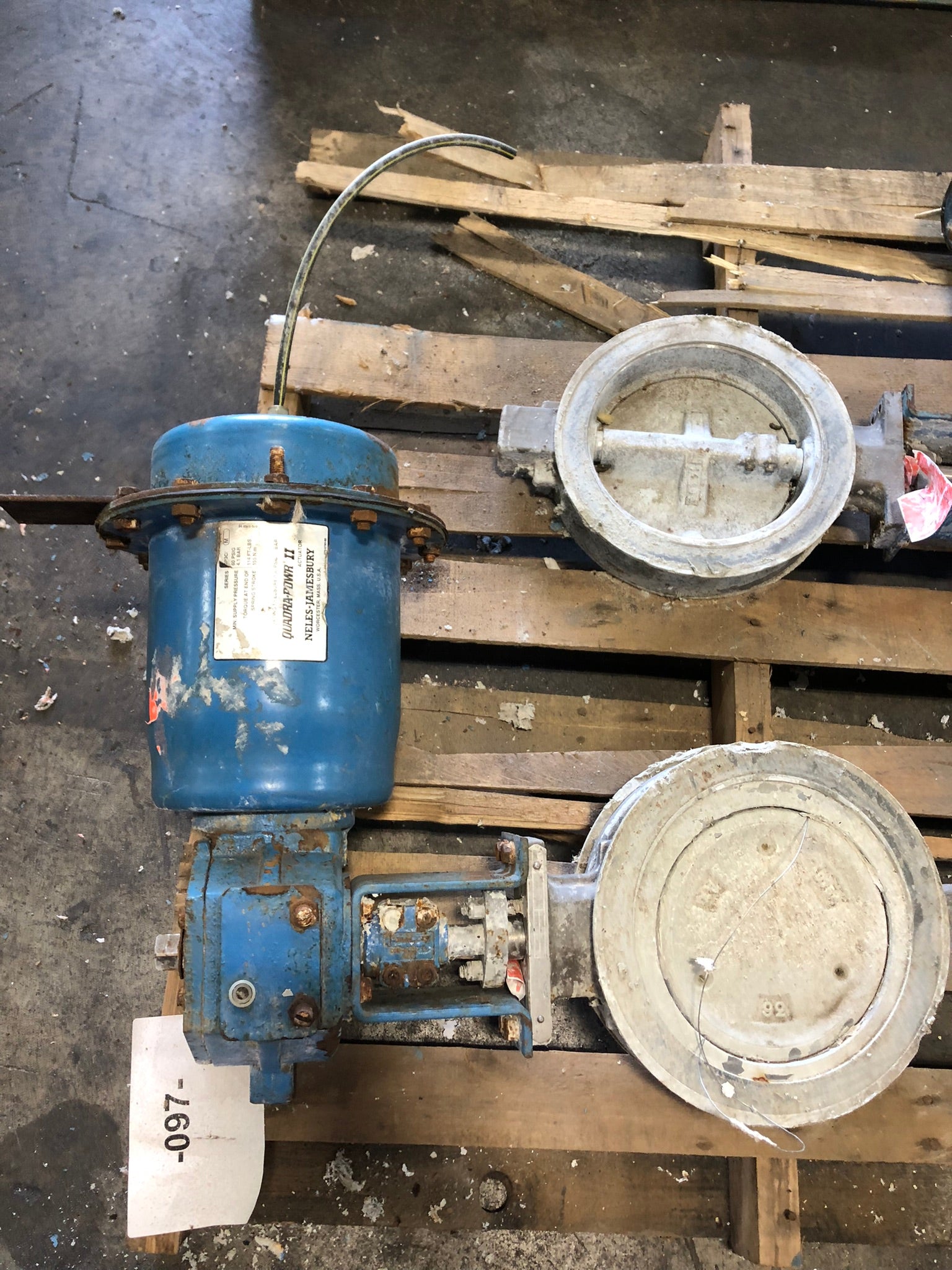 Neles-Jamesbury QP3C/M Quadra-Powr II Actuator 8" Gate Valve 070-0780-98