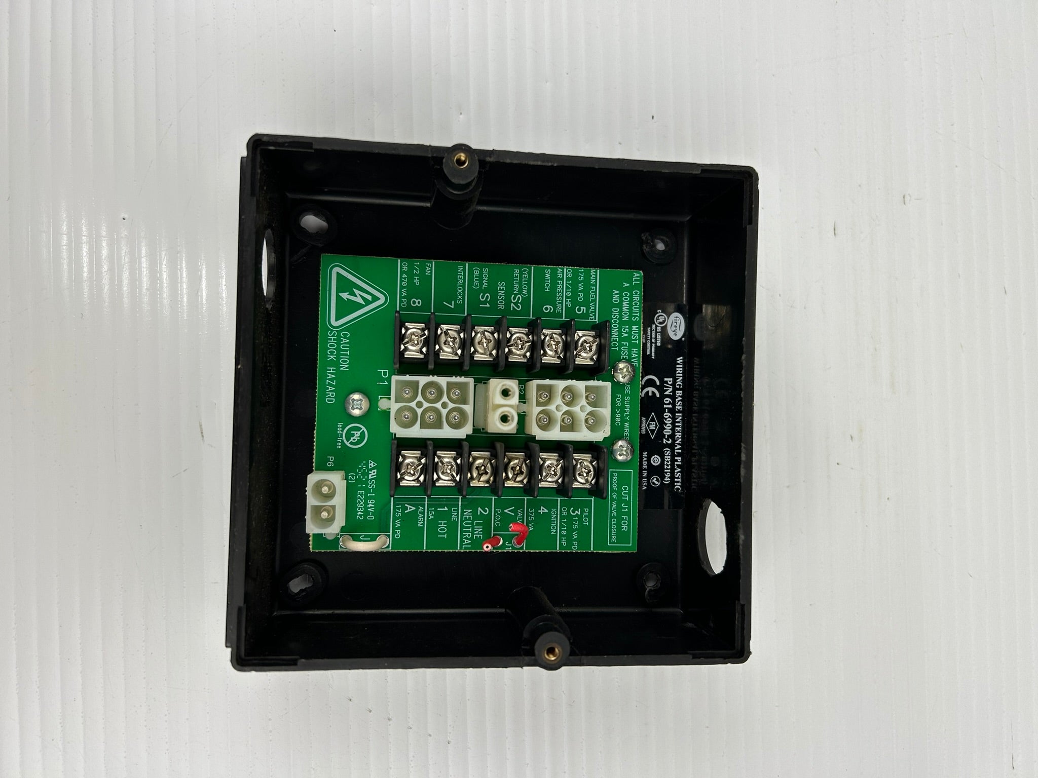 Fireye 61-6990-2 Internal Terminal Wiring Base SB22194