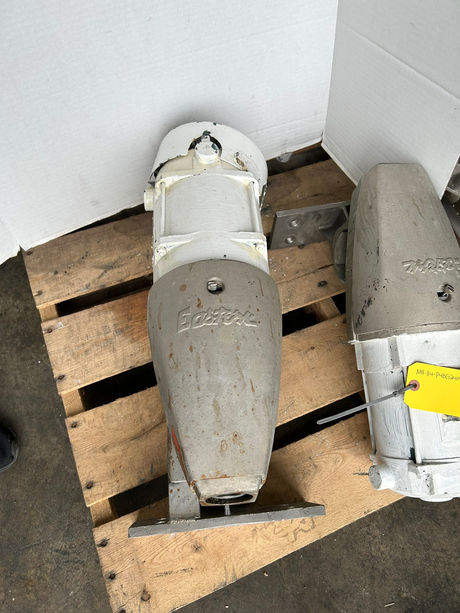 Eastern RH-2 Drum Barrel Mixer with Reliance Electric P56G2144B-G2 Motor