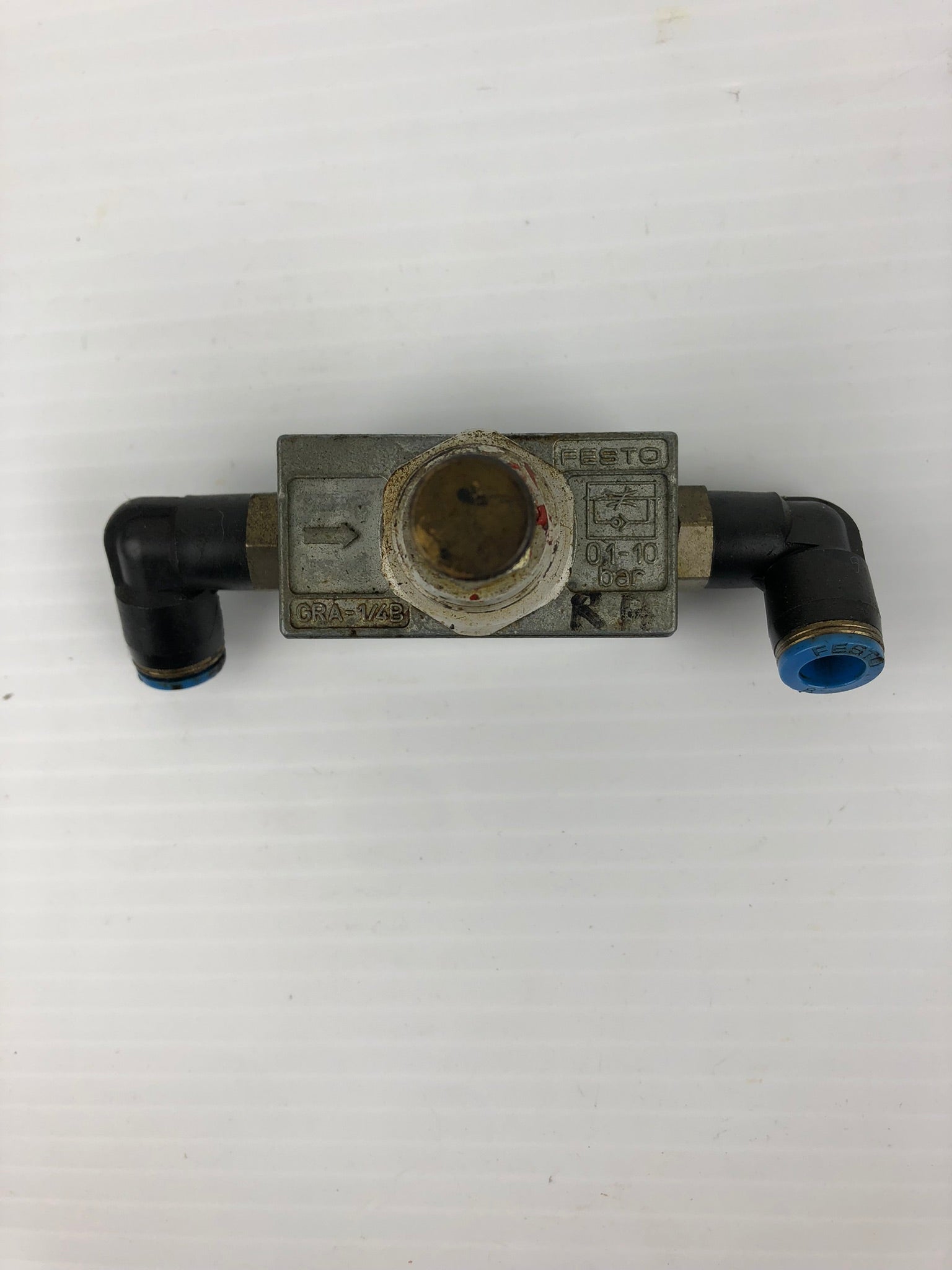 Festo GRA-1/4B One-Way Flow Control Valve